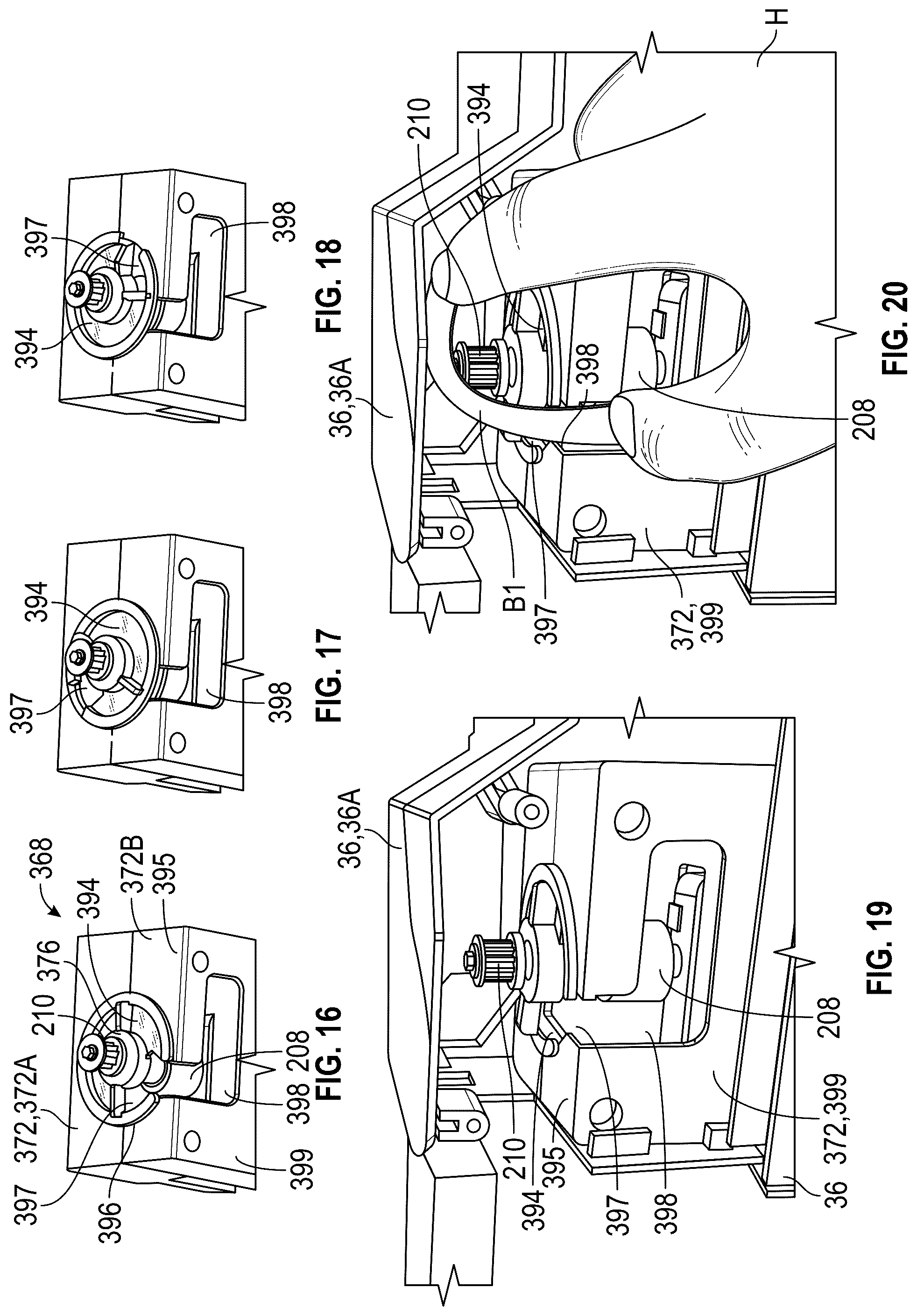 Patent US12303085 Figure 14 – Surface cleaner