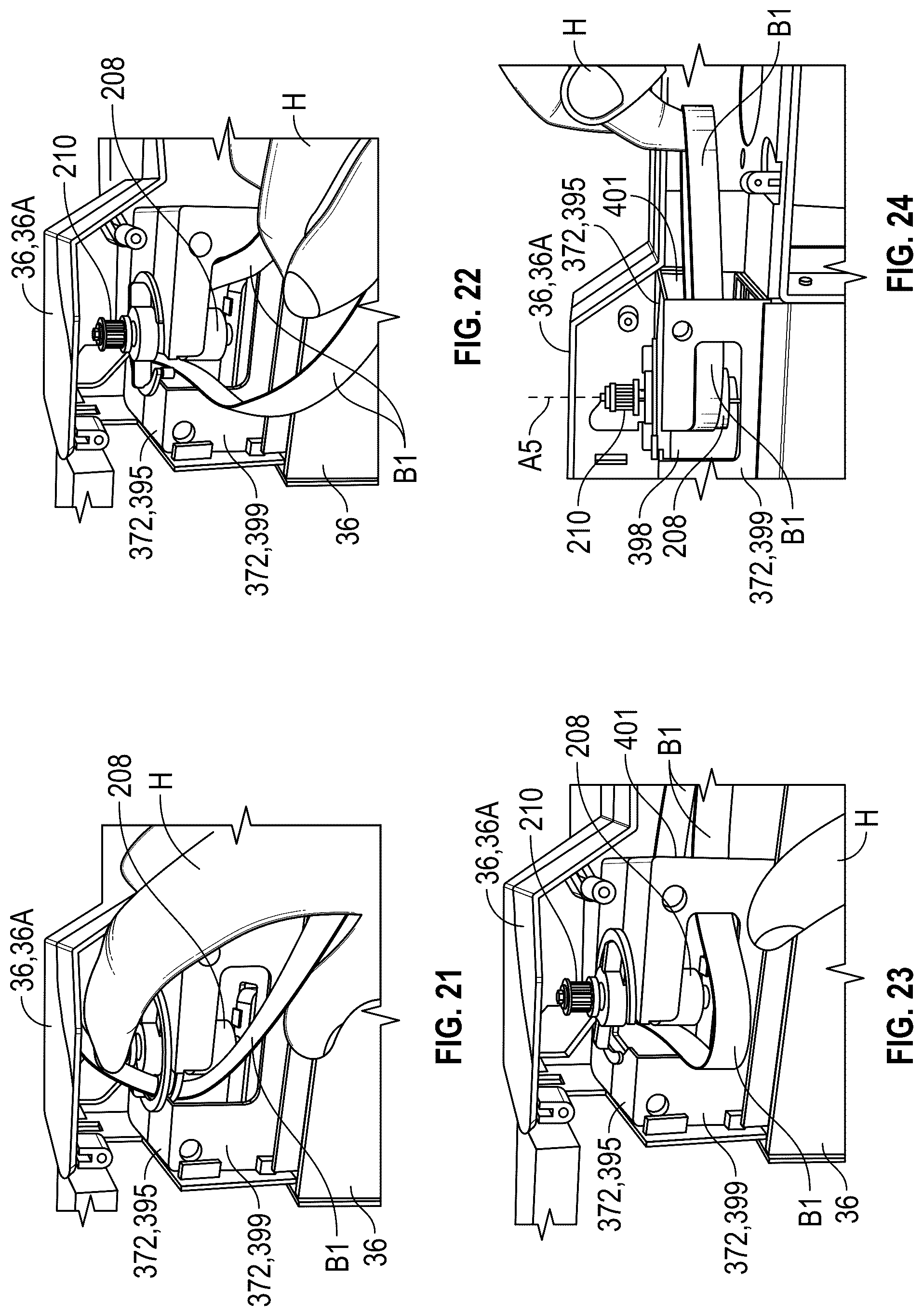Patent US12303085 Figure 15 – Surface cleaner