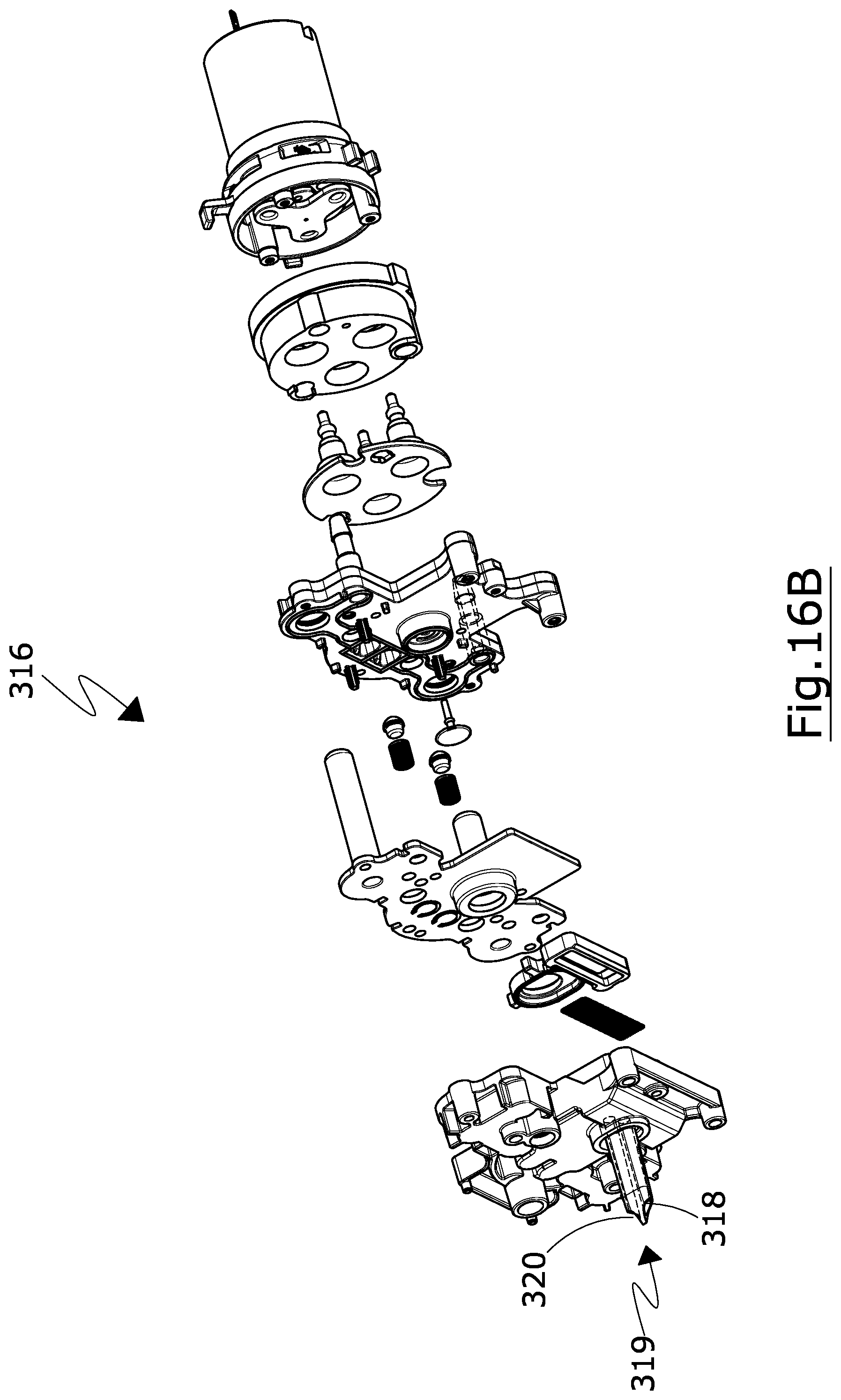 Patent US12303087 Figure 16 – Floor cleaning apparatus and liquid delivery assembly for use in floor cleaning apparatus