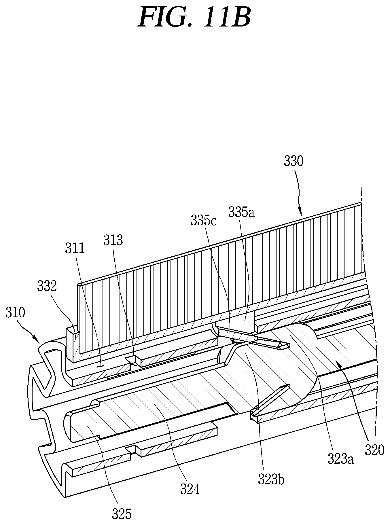 Patent US12303092 Figure 14 – Cleaning unit comprising agitator