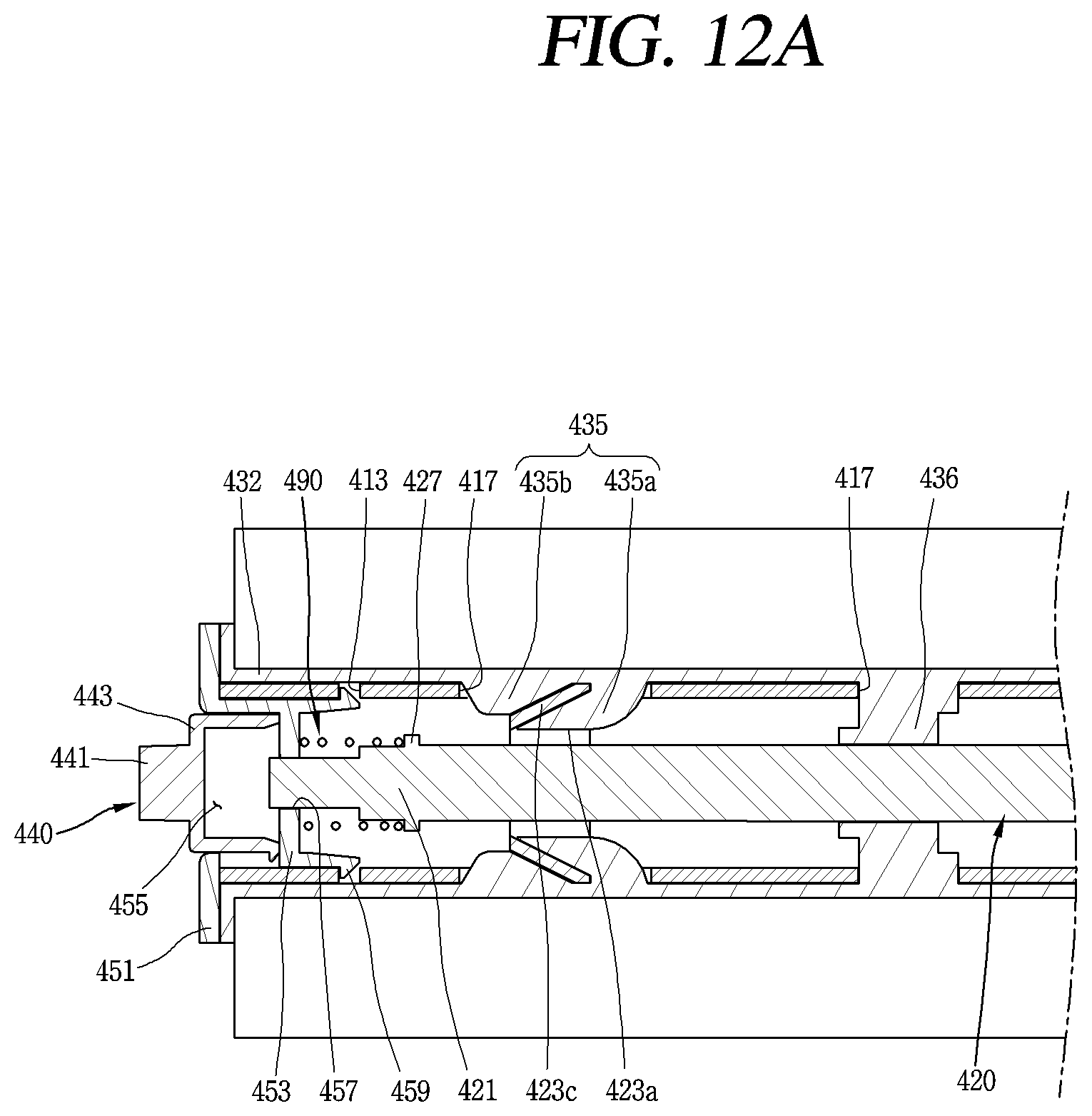Patent US12303092 Figure 15 – Cleaning unit comprising agitator