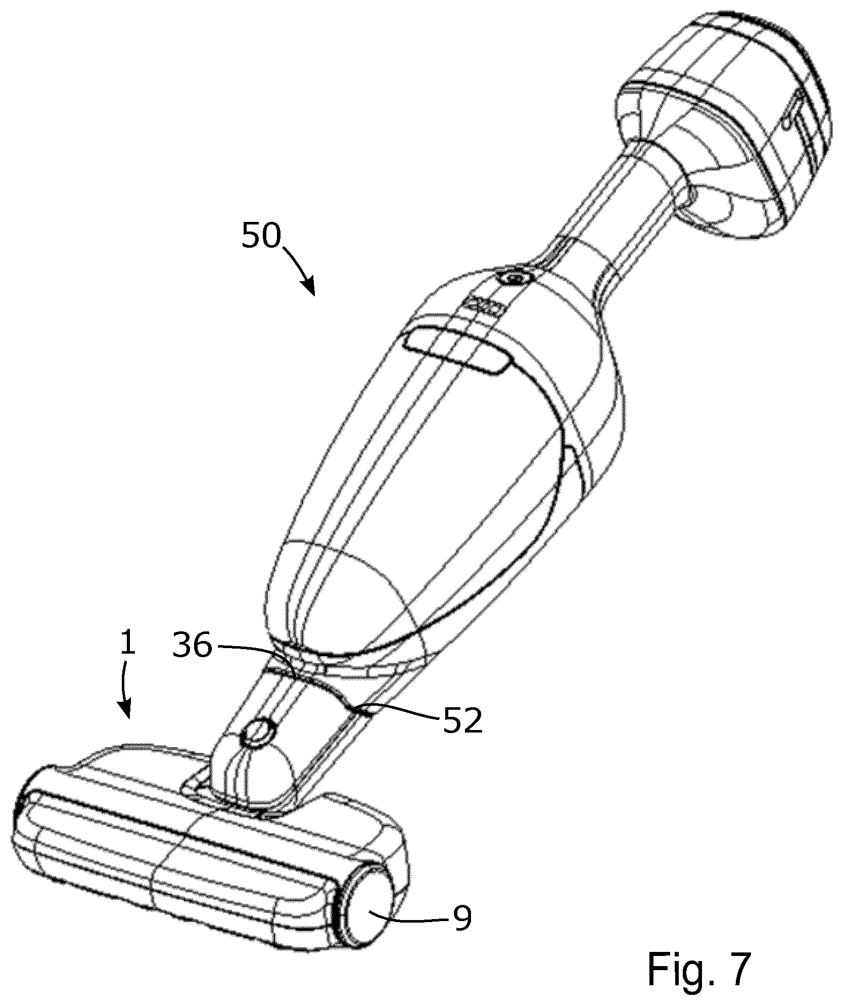 Patent US12303093 Figure 5 – Vacuum cleaner nozzle, and vacuum cleaner