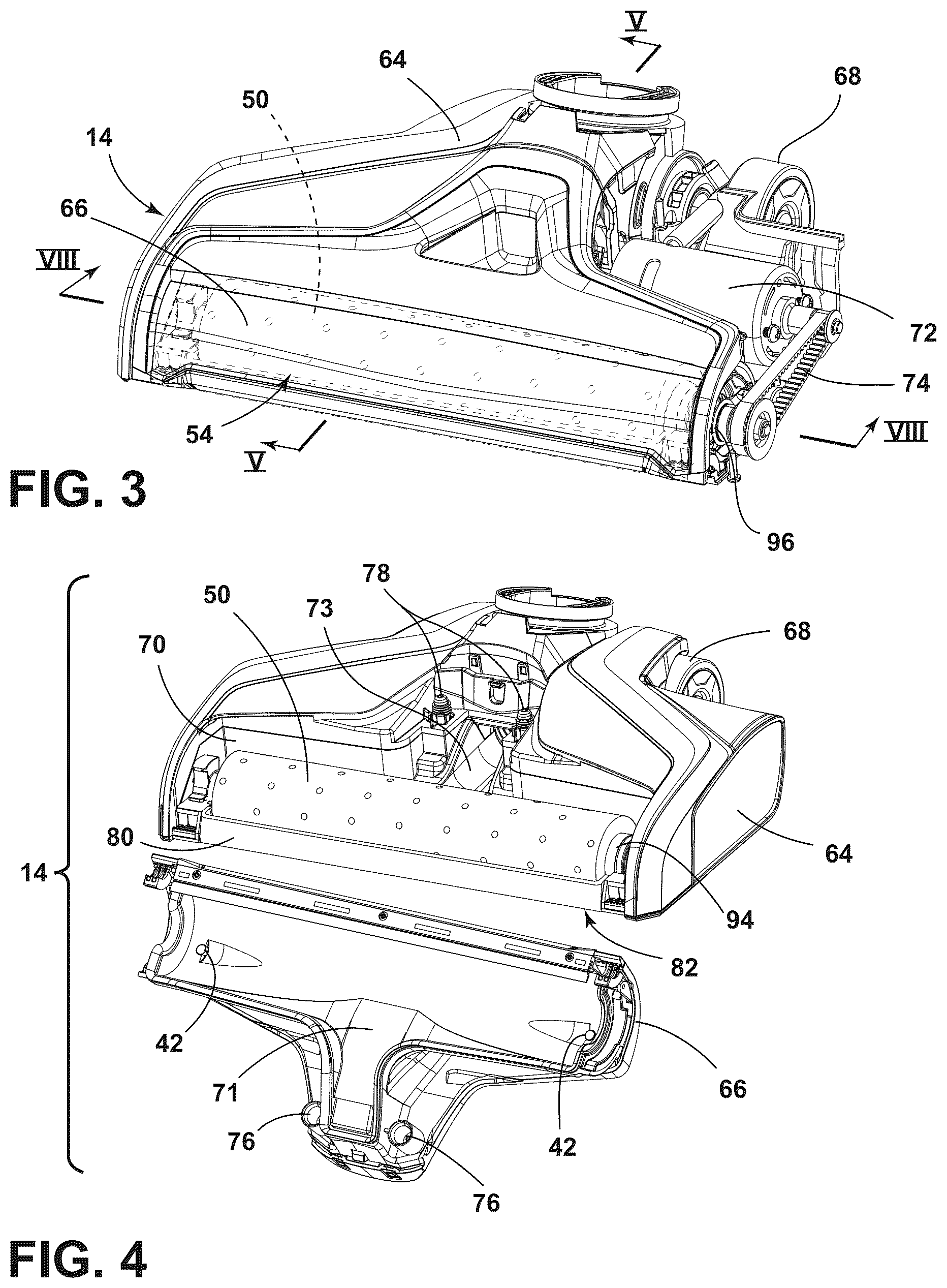 Patent US12303094 Figure 3 – Surface cleaning apparatus
