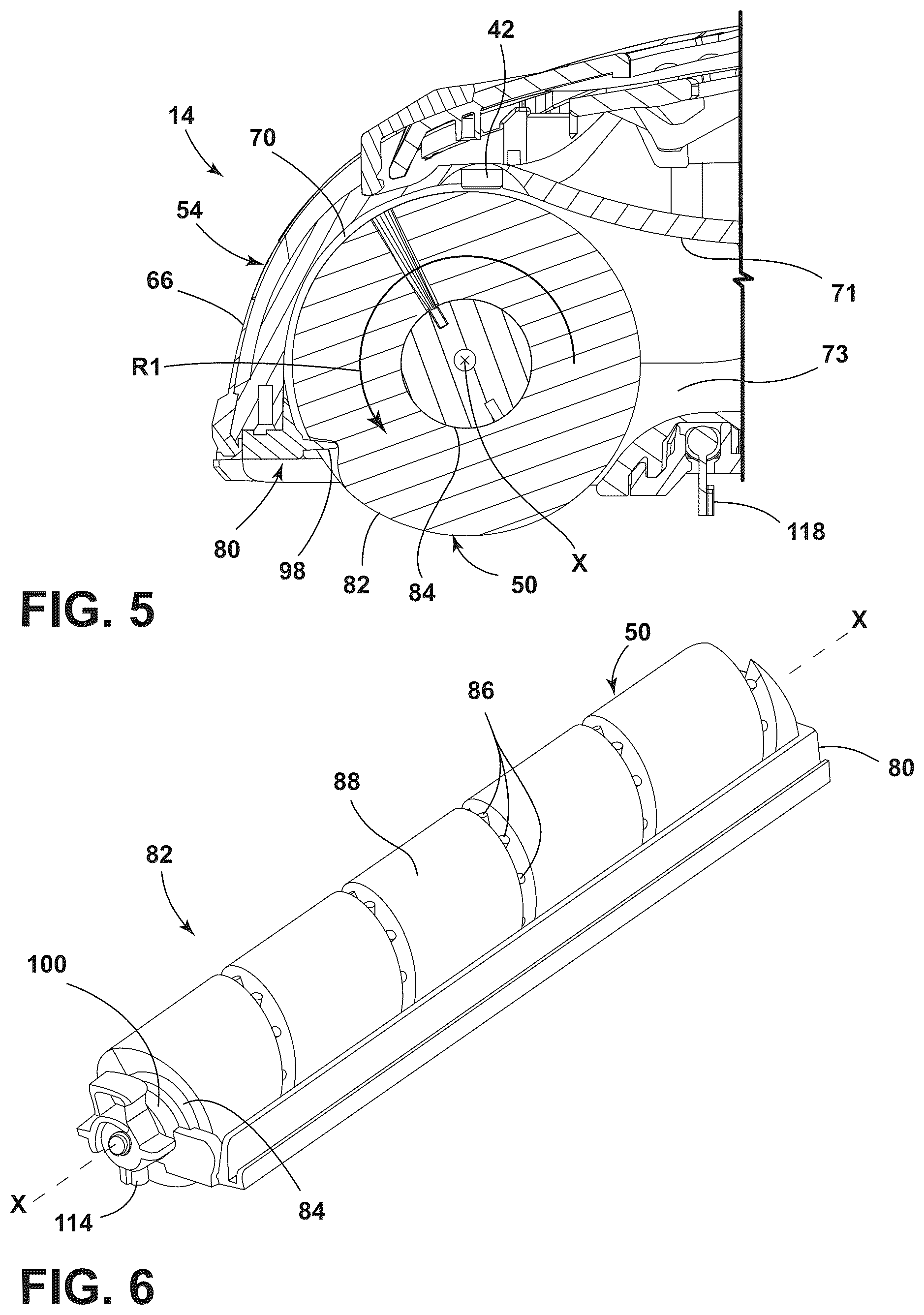 Patent US12303094 Figure 4 – Surface cleaning apparatus