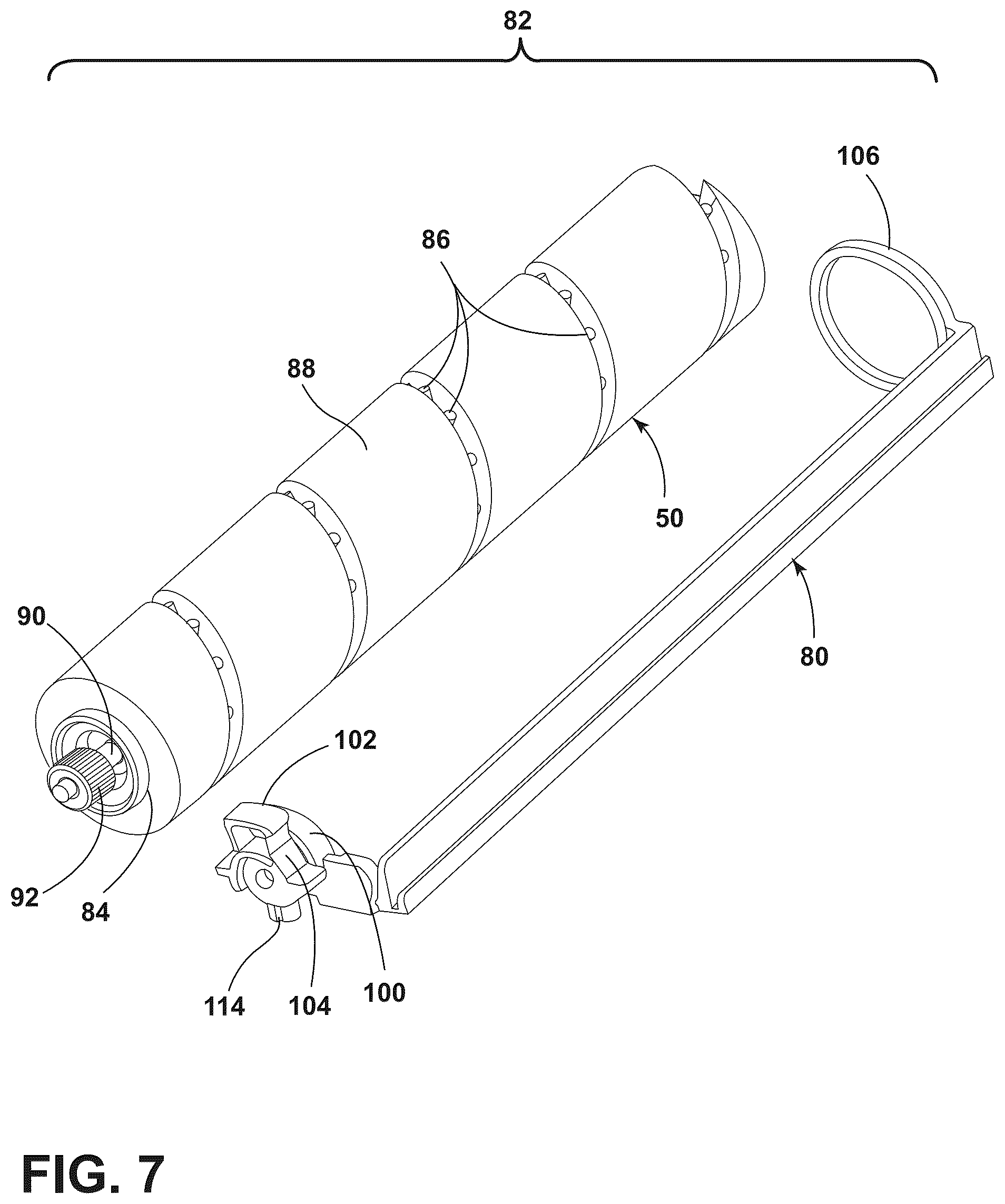 Patent US12303094 Figure 5 – Surface cleaning apparatus