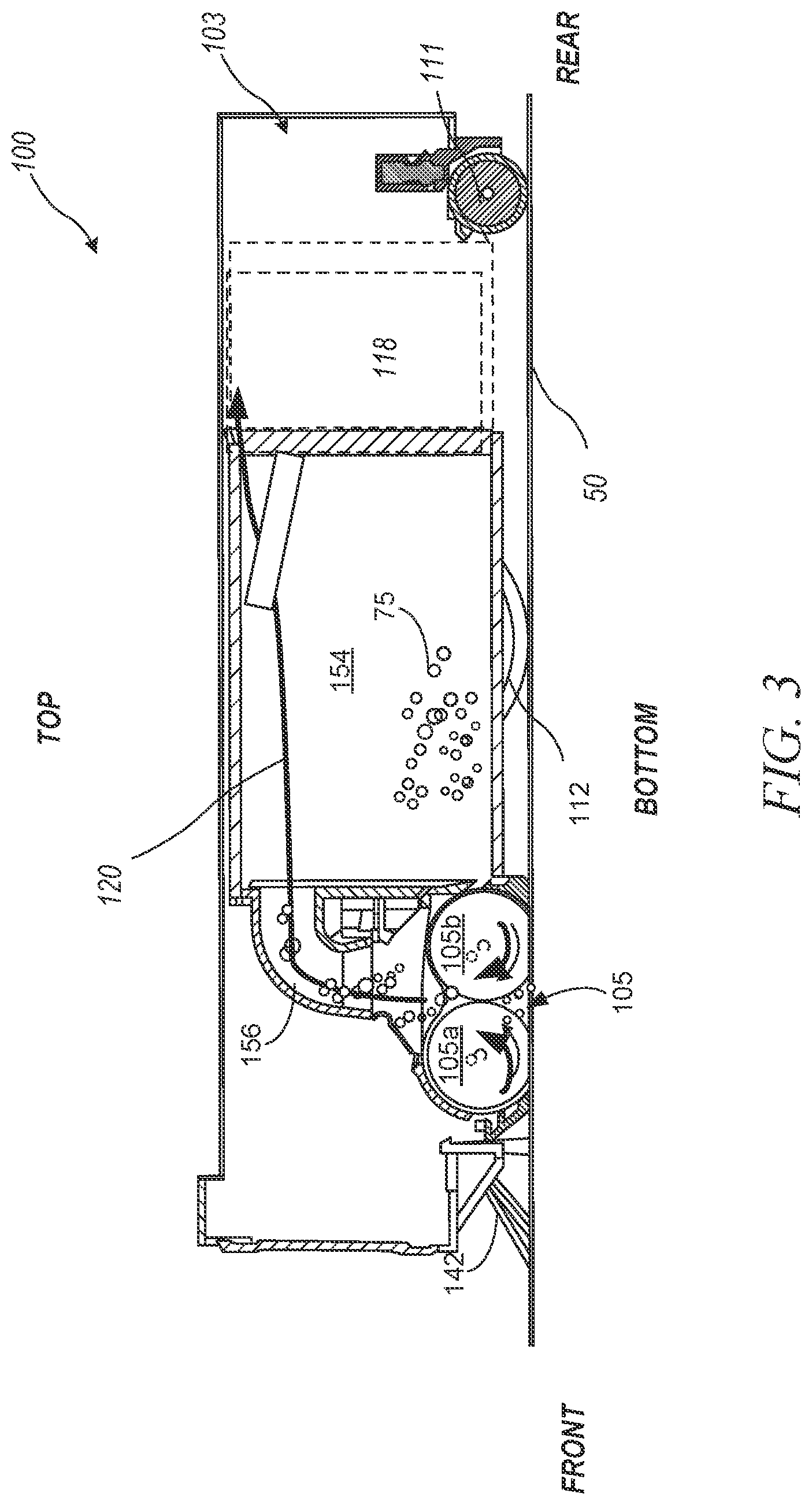 Patent US12303095 Figure 4 – Mobile robot cleaning head suspension