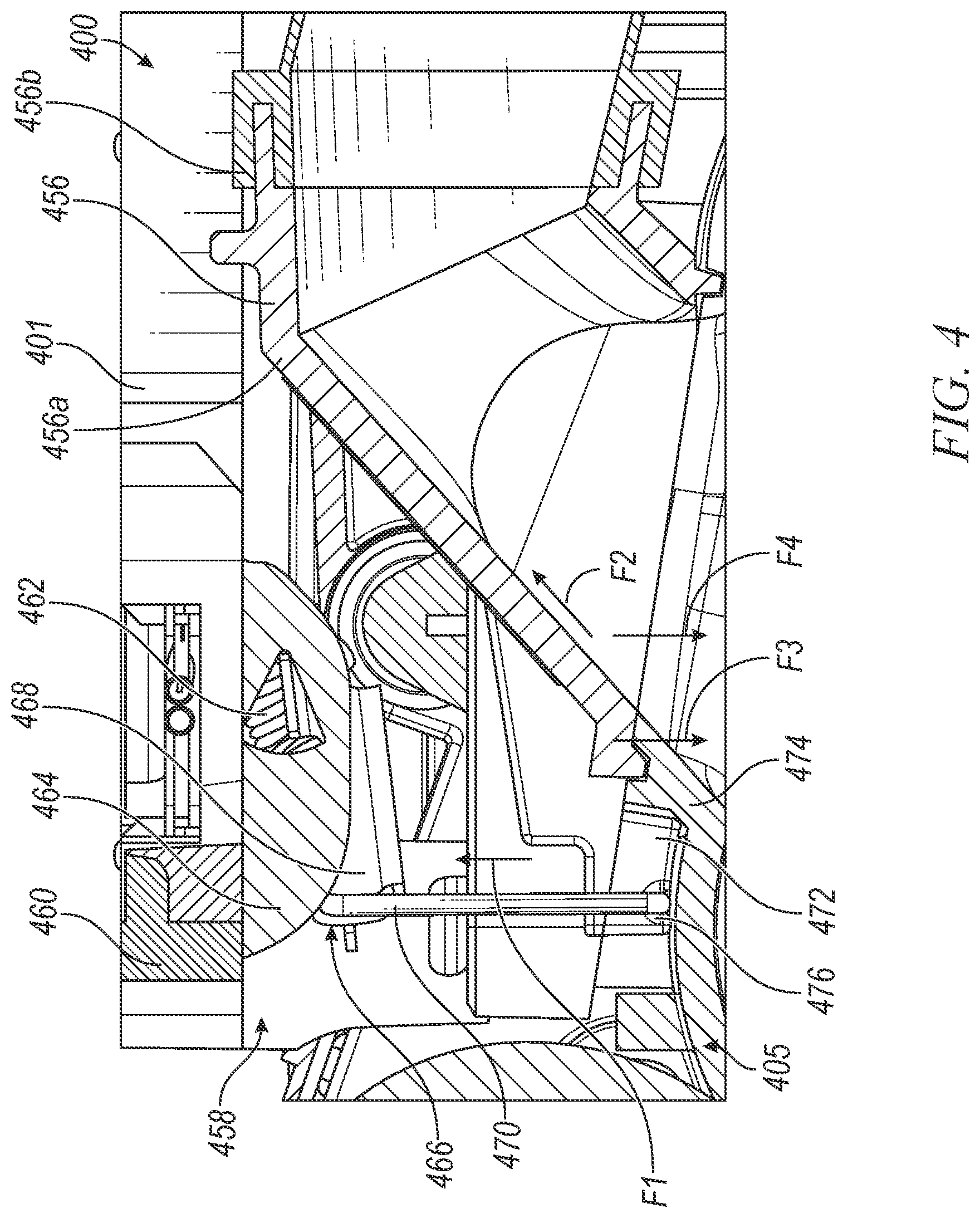 Patent US12303095 Figure 5 – Mobile robot cleaning head suspension