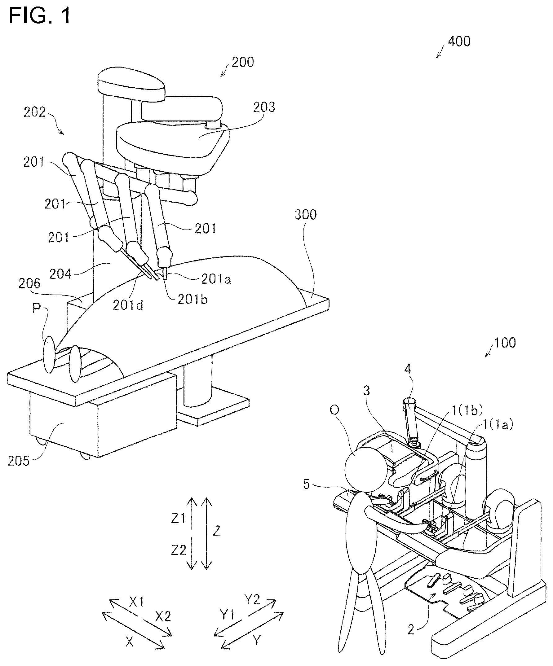 Patent US12303099 — Surgical system and method of displaying information in the same — Figure 1