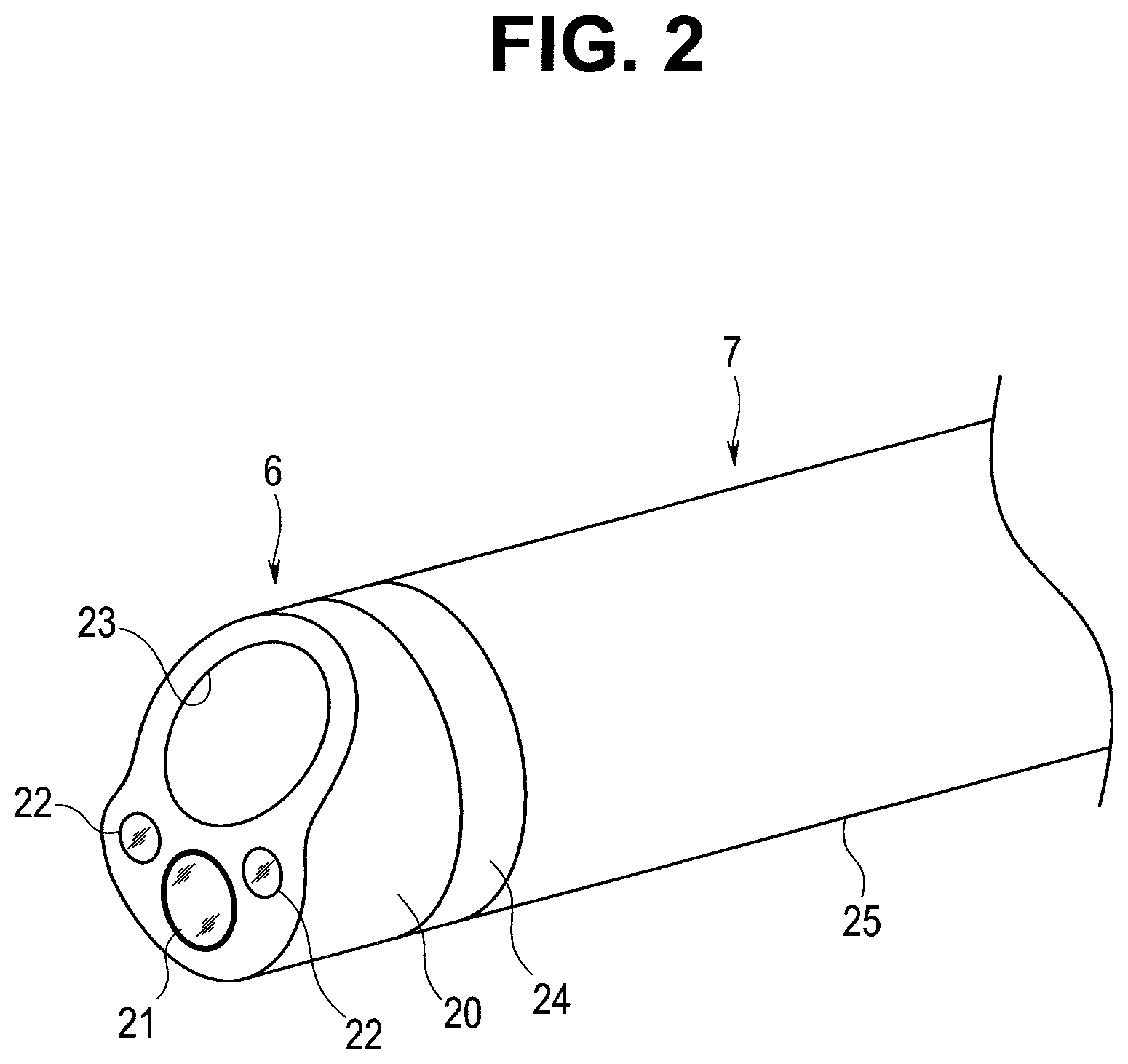 Patent US12303100 Figure 2 – Endoscope and method for confirming grounding of endoscope