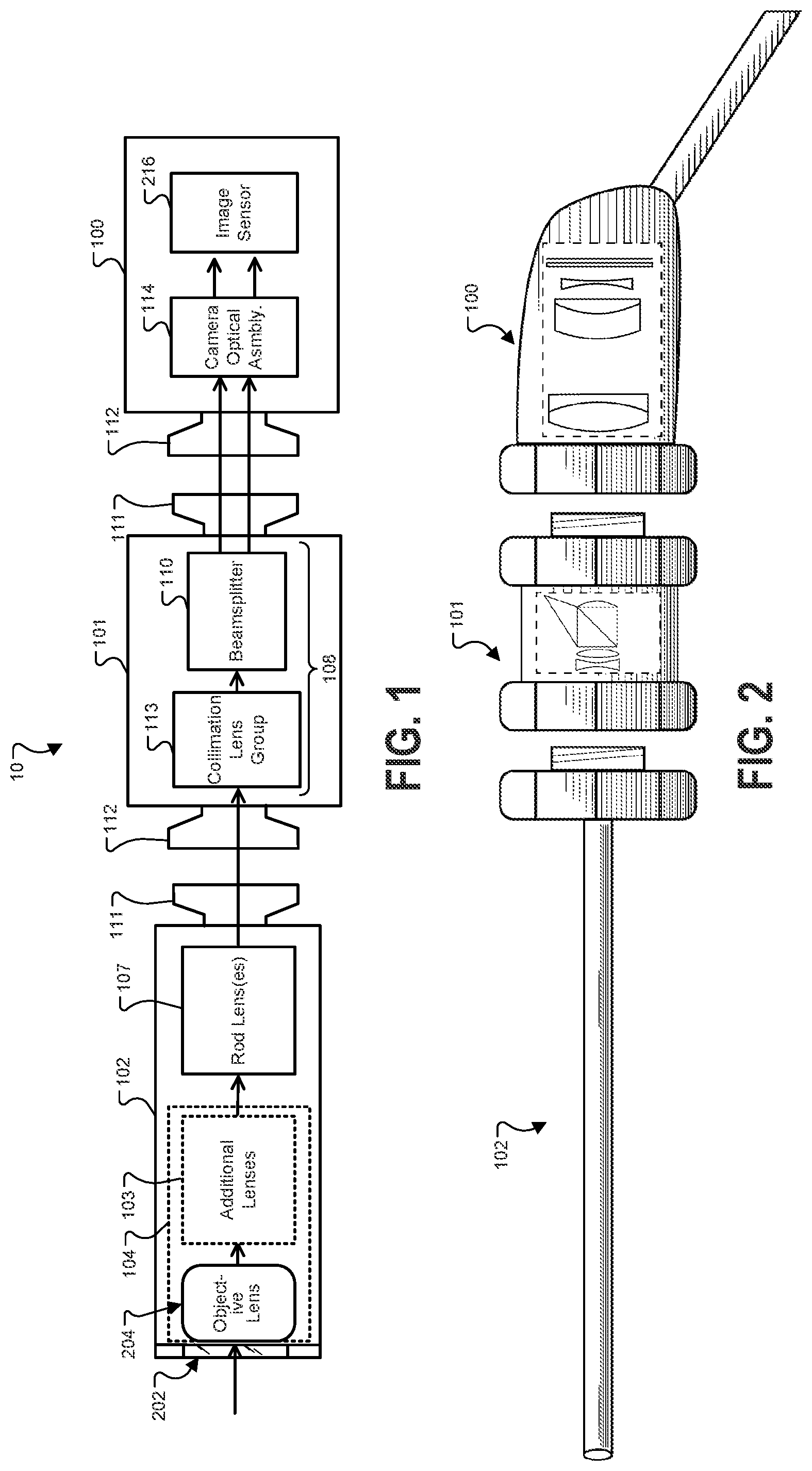 Patent US12303101 — Attachment system for conditioning light between endoscope and camera — Figure 1