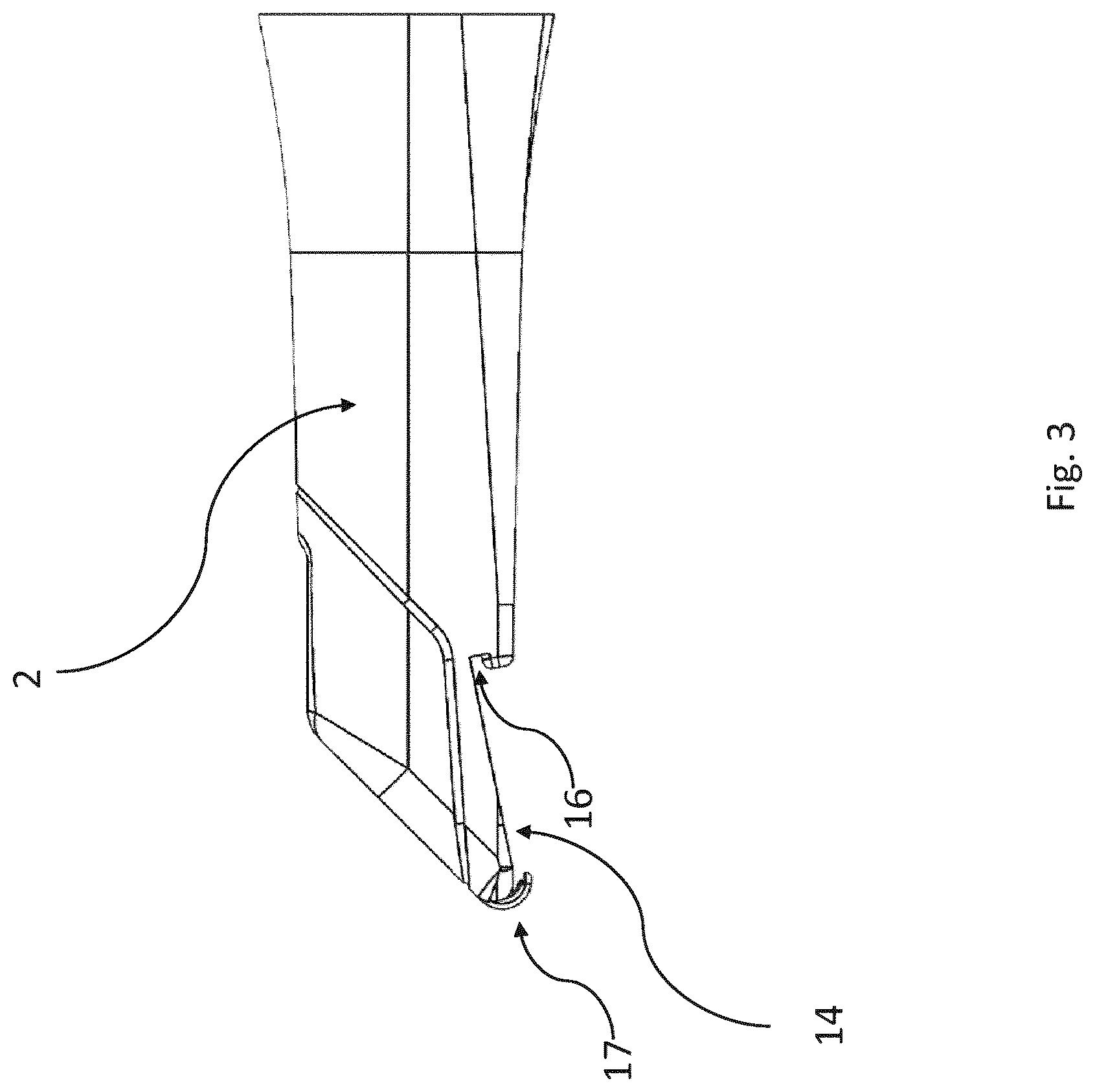 Patent US12303104 Figure 3 – Sheath for a tip of a scanning device and system thereof