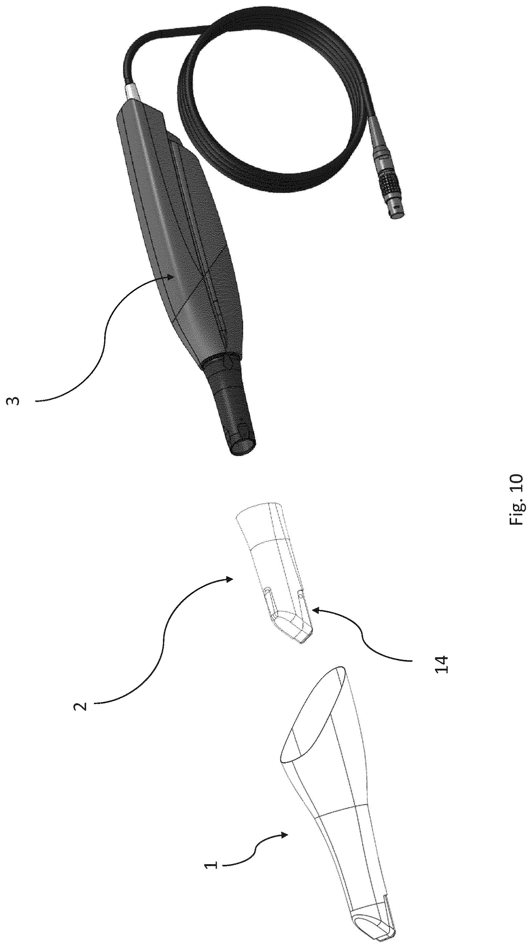 Patent US12303104 Figure 10 – Sheath for a tip of a scanning device and system thereof