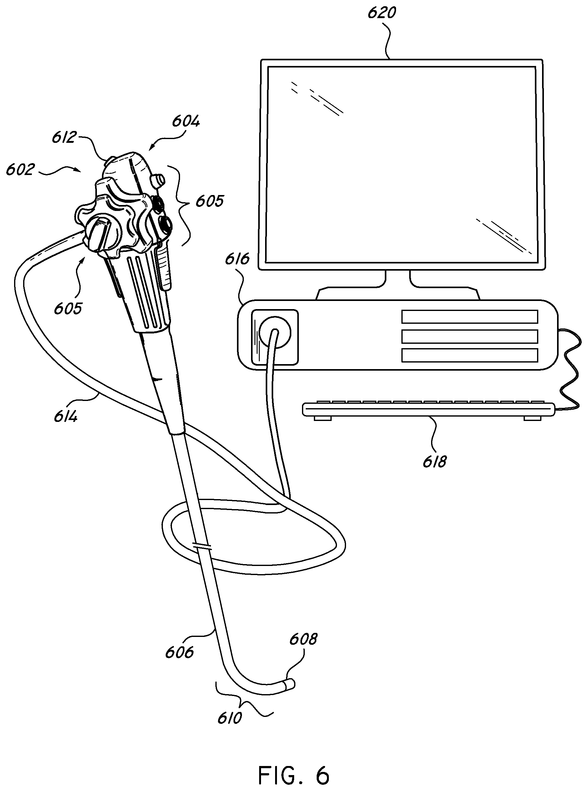 Patent US12303106 Figure 5 – Multi-camera endoscope