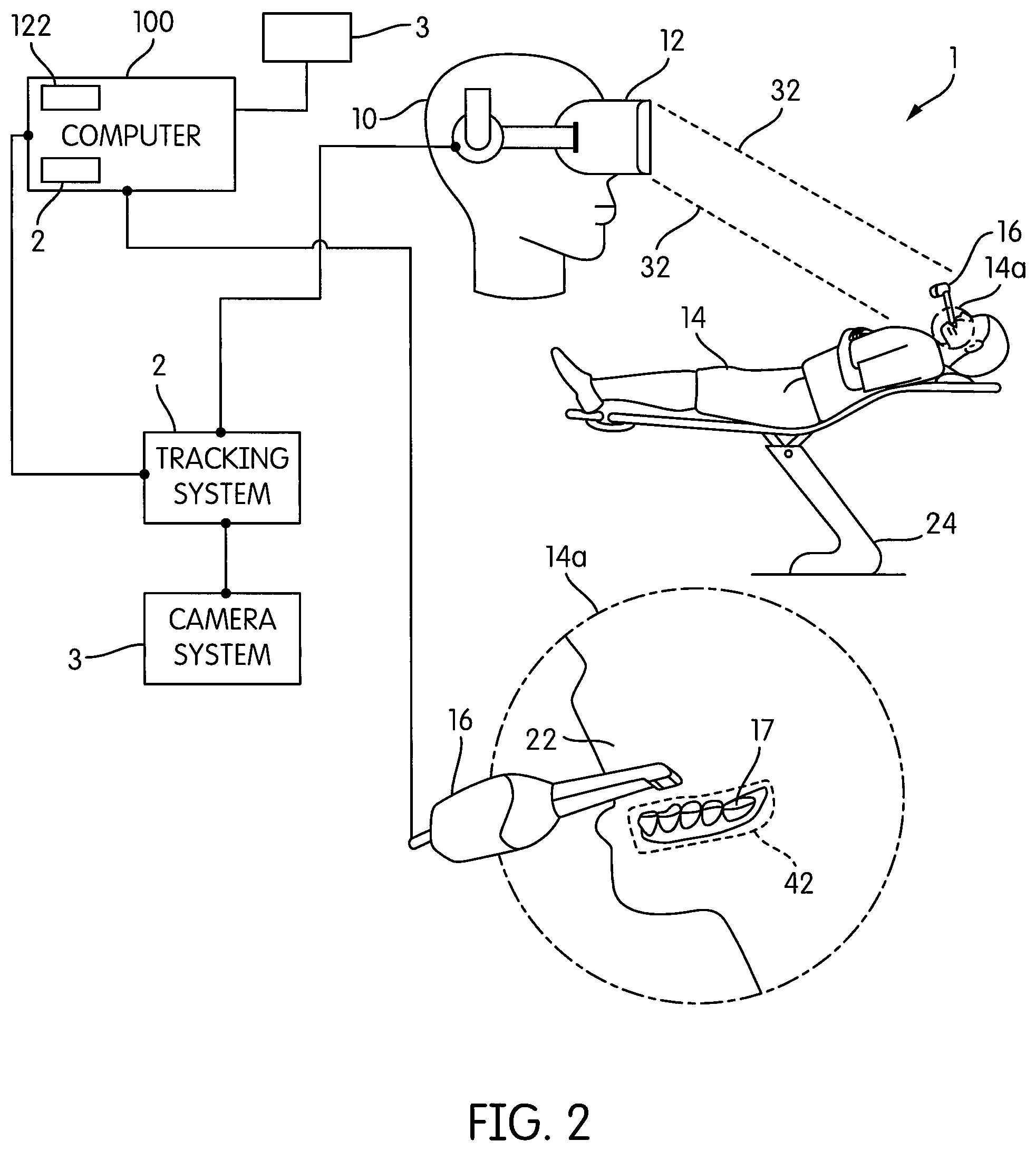 Patent US12303110 Figure 2 – Method and system for guiding an intra-oral scan
