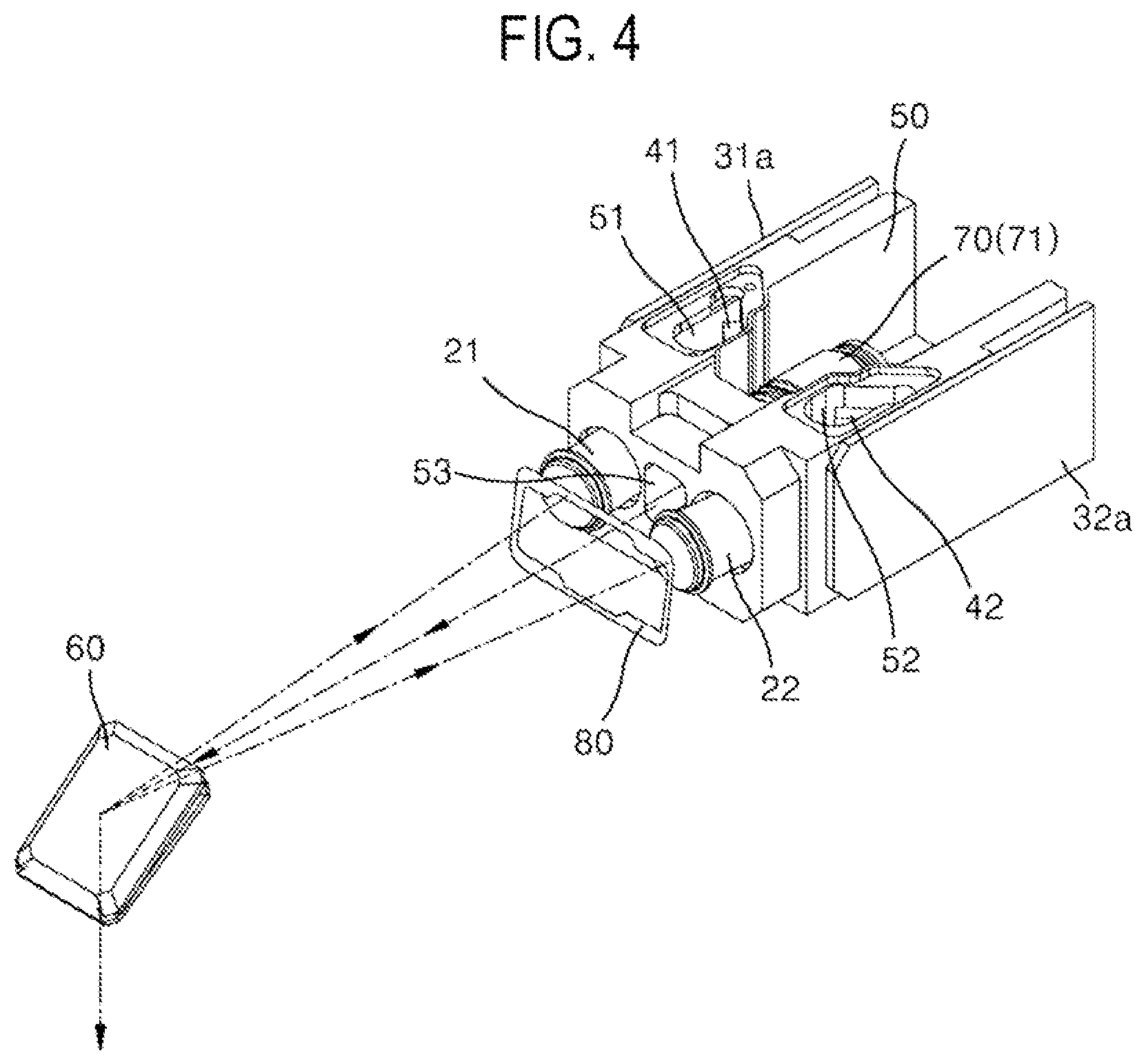 Patent US12303111 Figure 4 – Three-dimensional scanner