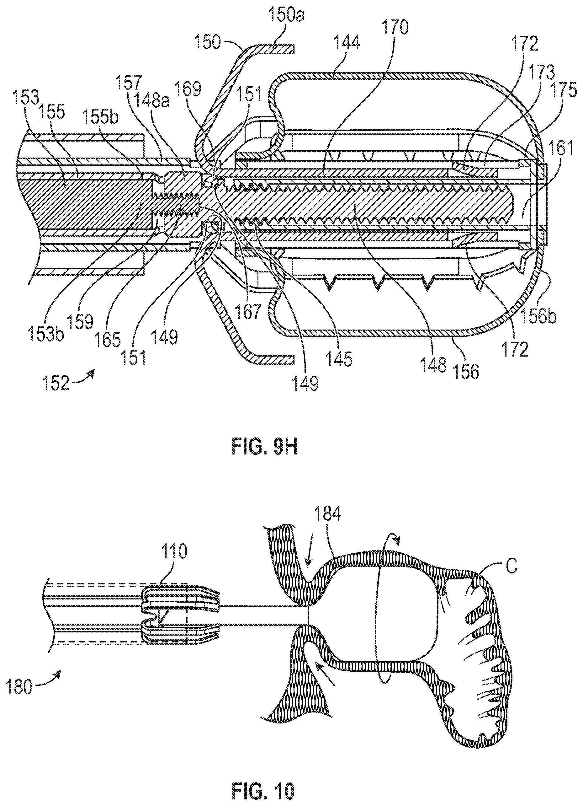 Patent US12303116 Figure 10 – Devices, systems, and methods for occluding cavities within the body