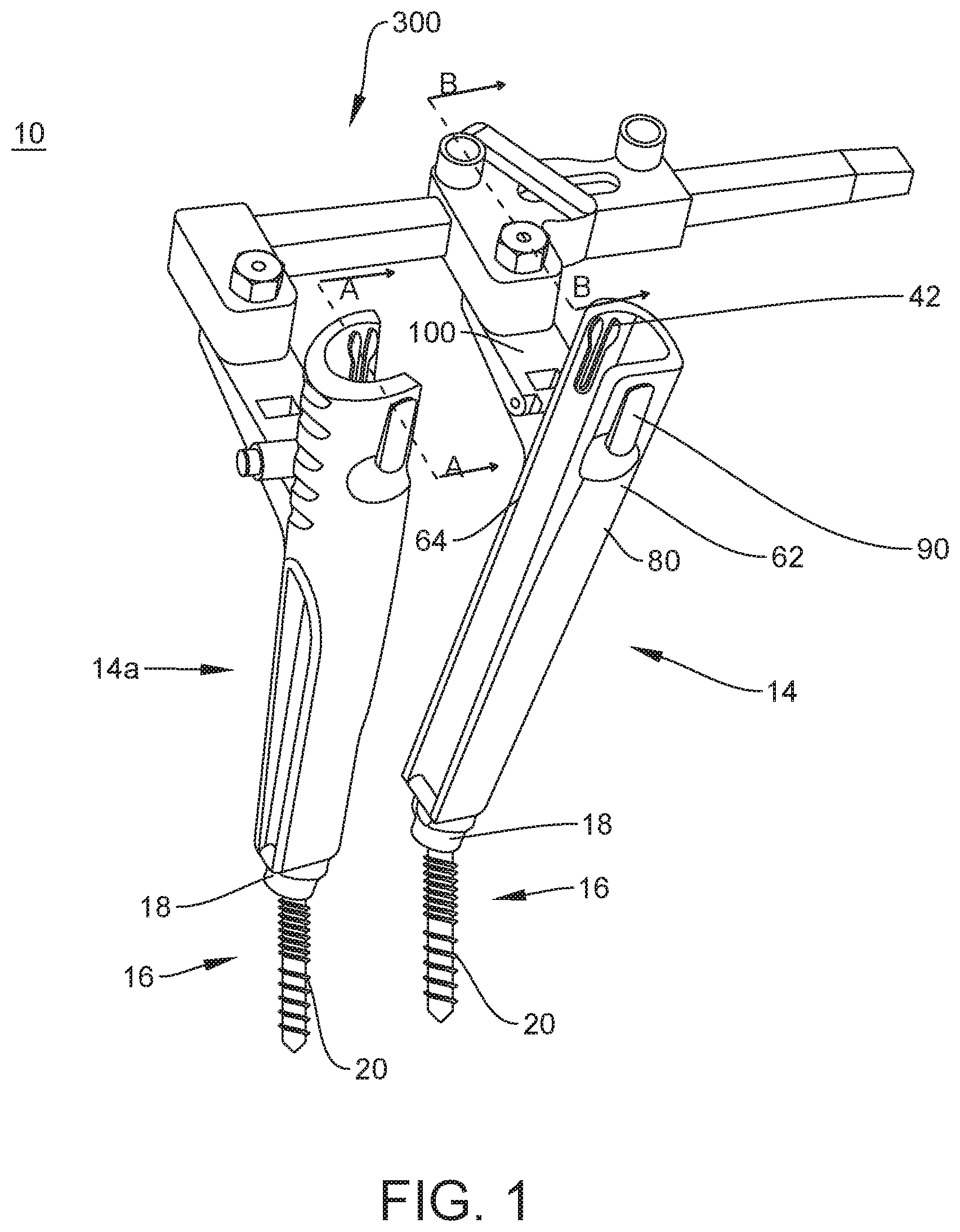 Patent US12303121 Figure 1 – Surgical system and method