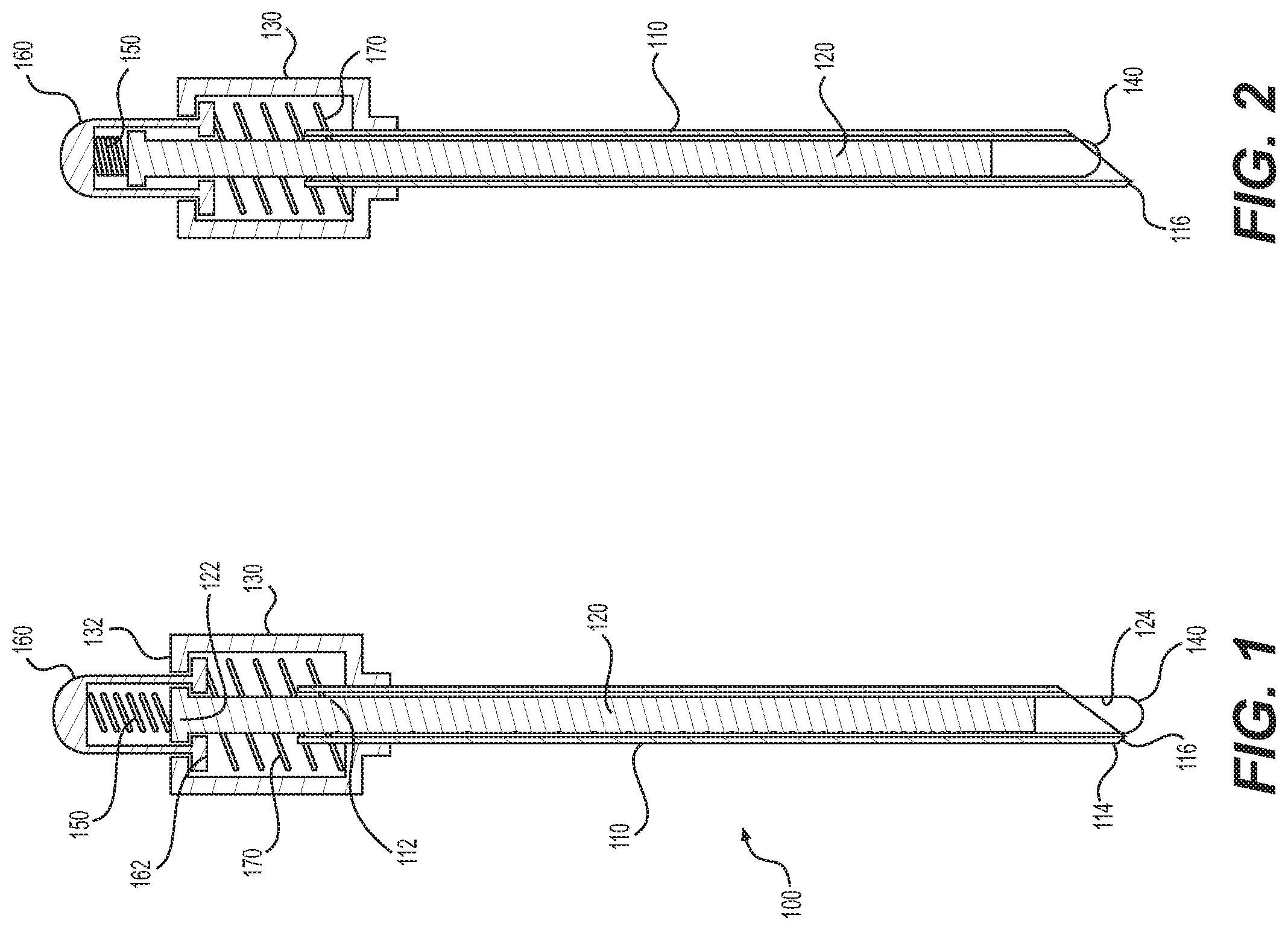 Patent US12303124 Figure 1 – Sliding suture grasper