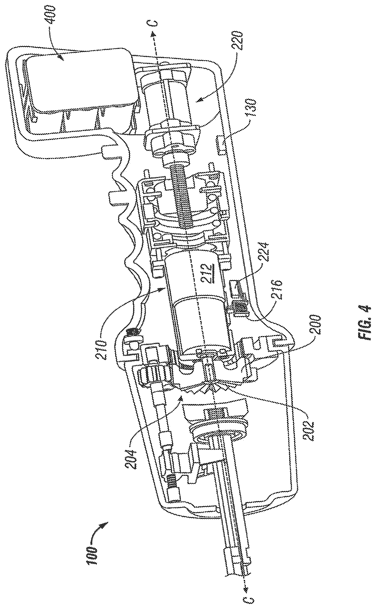 Patent US12303126 Figure 4 – Powered surgical instrument