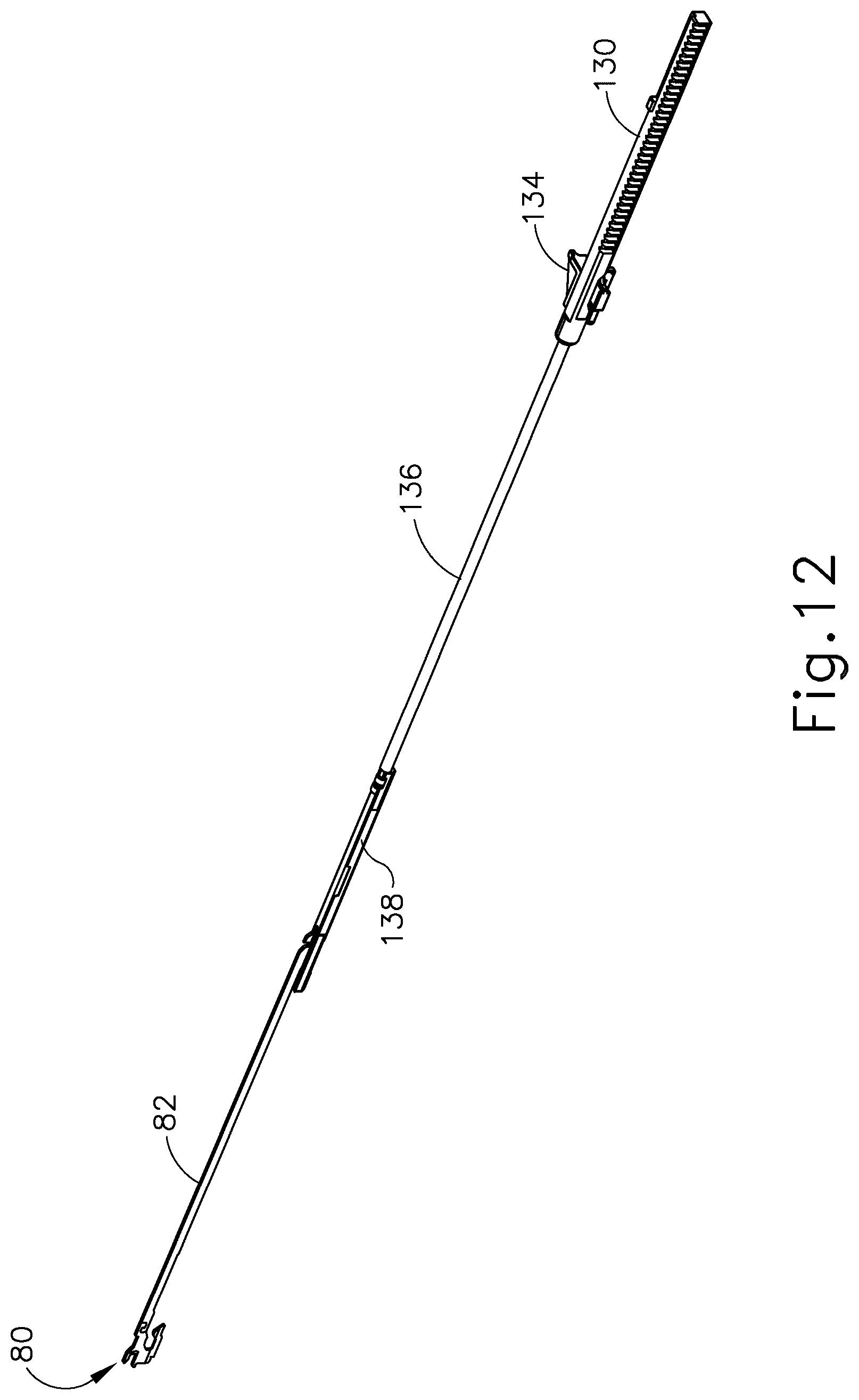 Patent US12303127 Figure 13 – Lockout engagement features for surgical stapler
