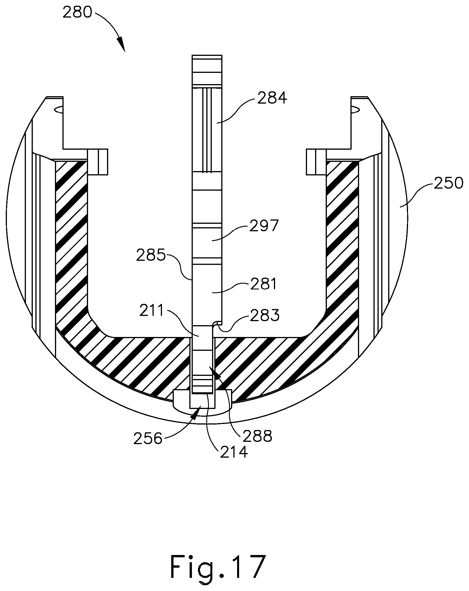 Patent US12303127 Figure 17 – Lockout engagement features for surgical stapler