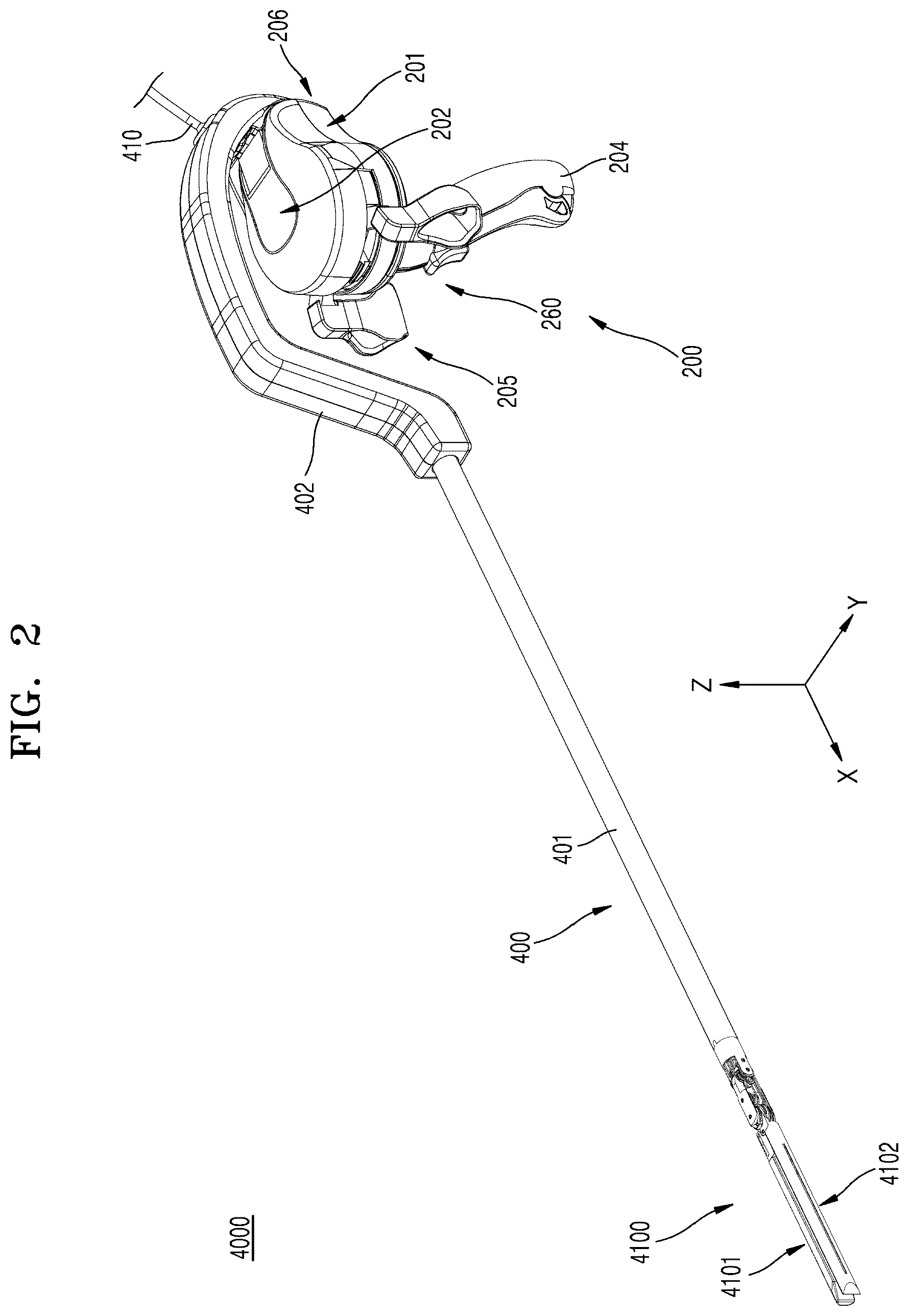 Patent US12303129 Figure 2 – End tool of surgical instrument, and surgical instrument comprising same