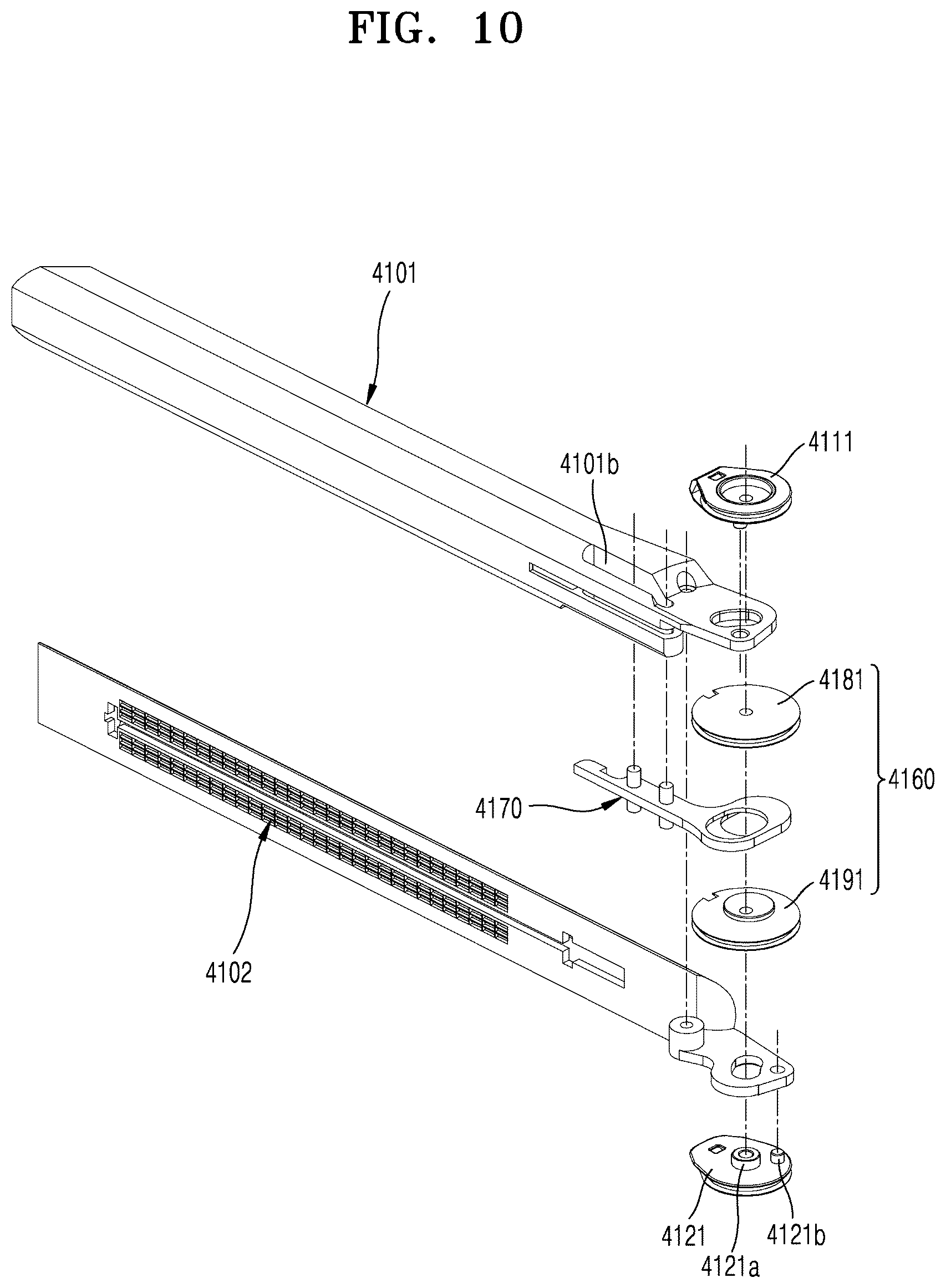 Patent US12303129 Figure 10 – End tool of surgical instrument, and surgical instrument comprising same