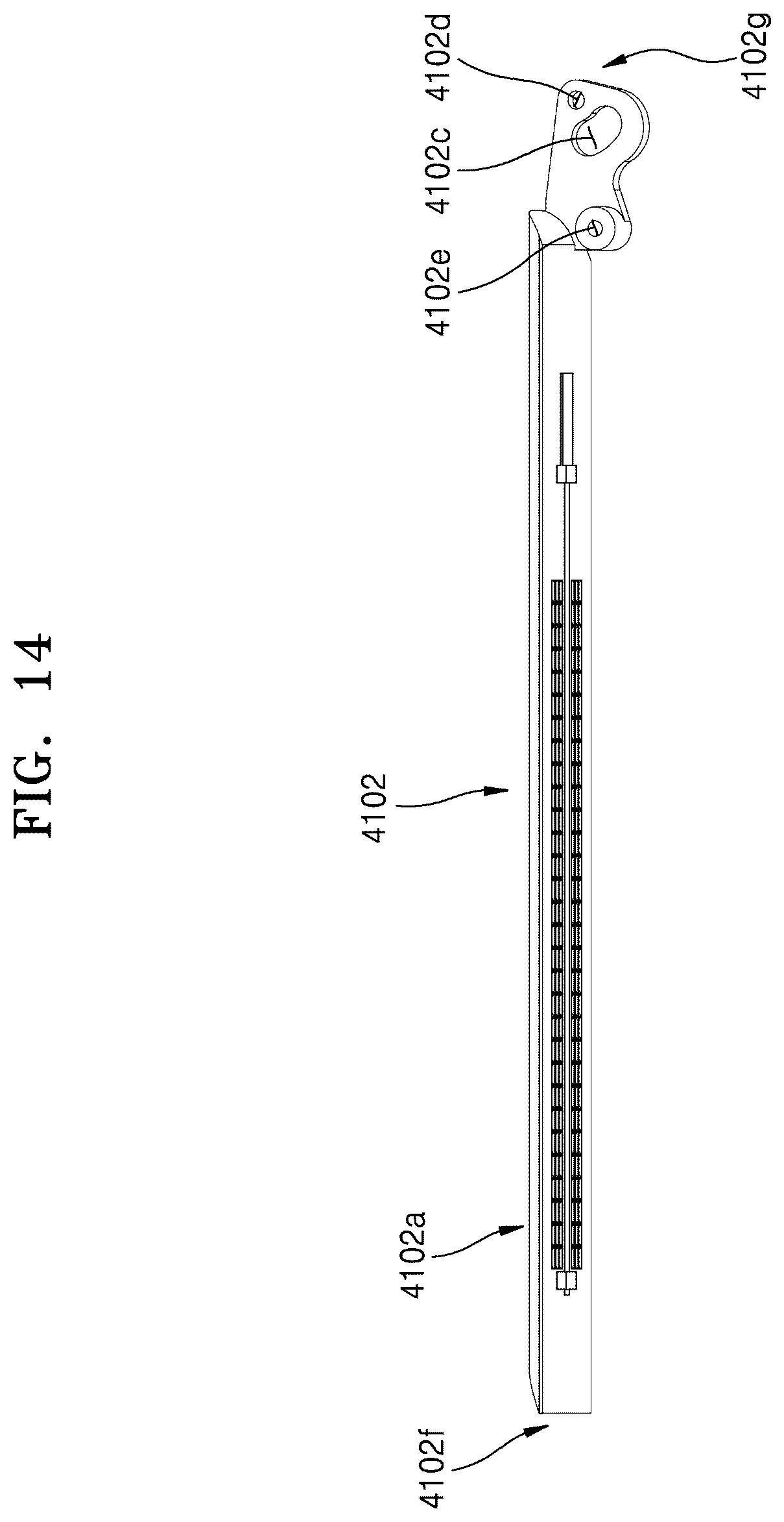 Patent US12303129 Figure 14 – End tool of surgical instrument, and surgical instrument comprising same