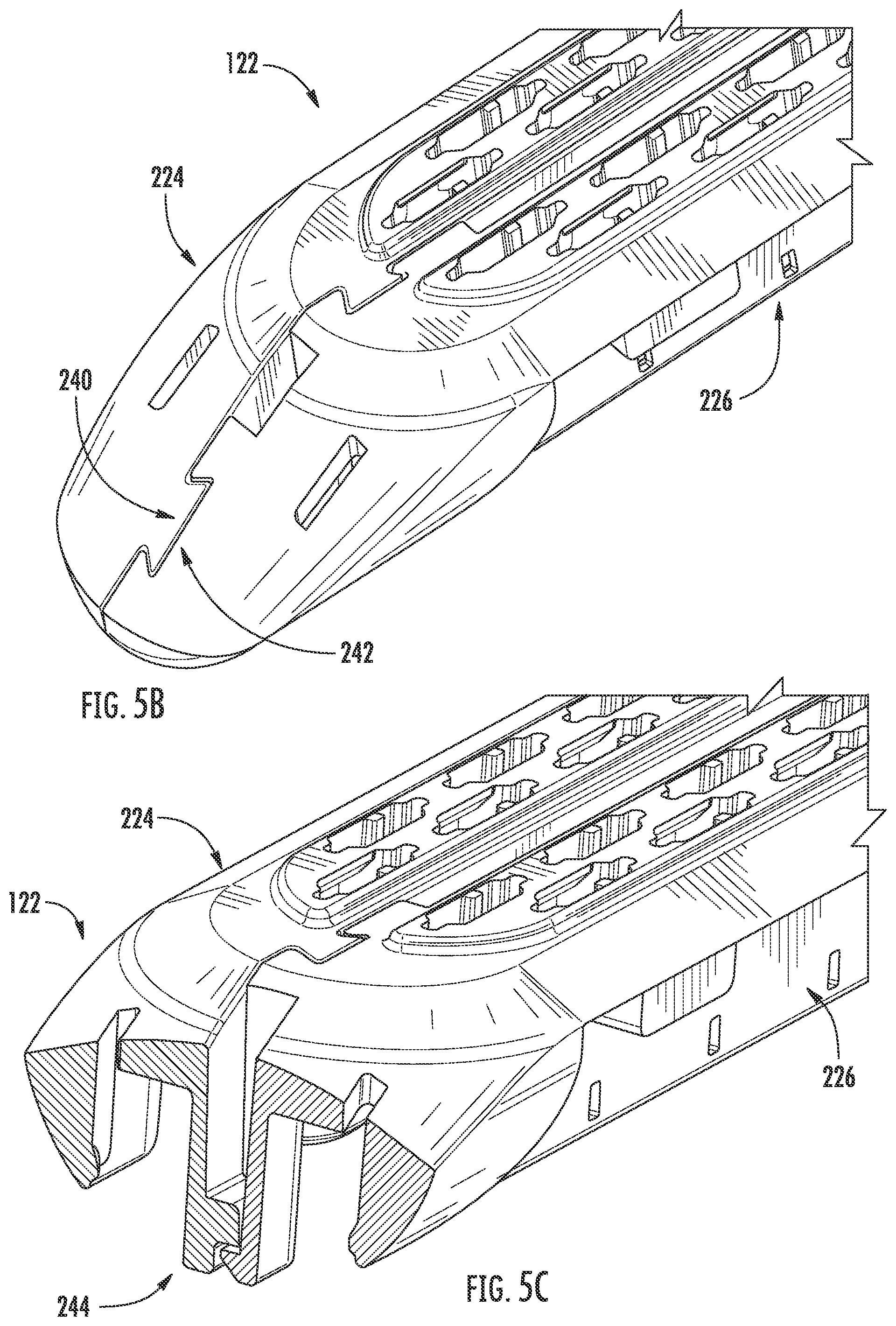 Patent US12303130 Figure 8 – Staple cartridge for a surgical instrument