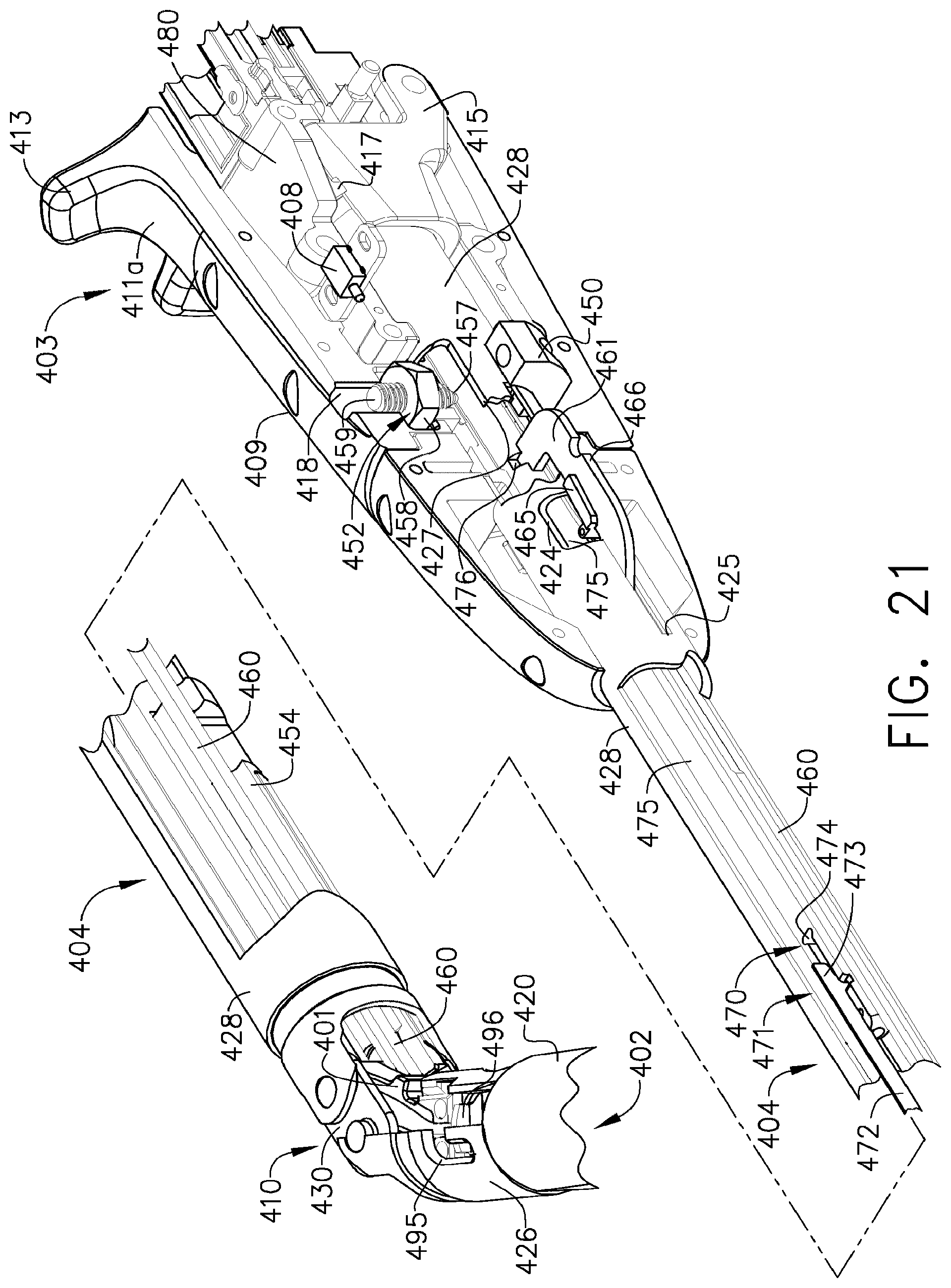 Patent US12303133 Figure 17 – Method for authenticating the compatibility of a staple cartridge with a surgical instrument
