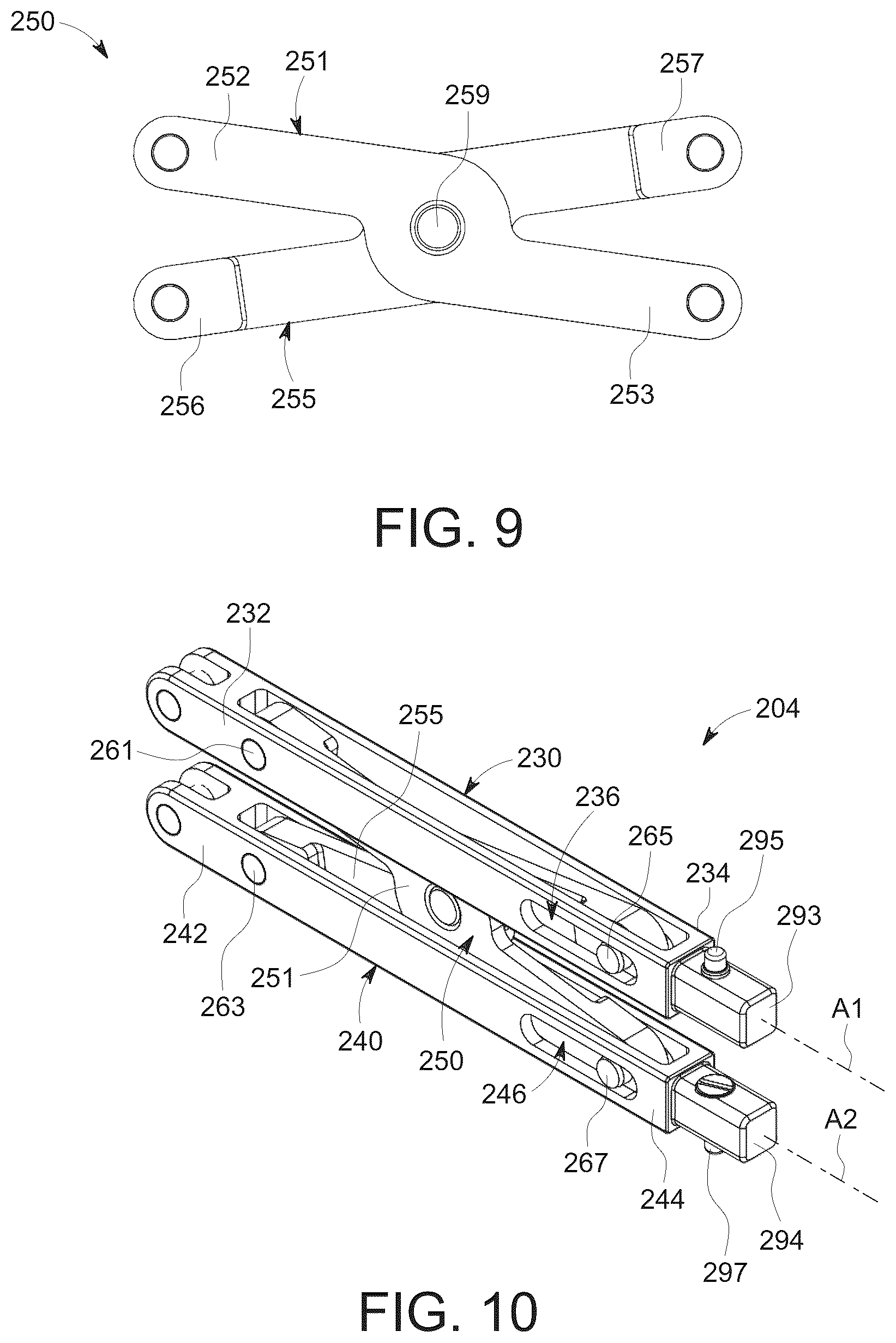 Patent US12303138 Figure 4 – Distractors having attachable paddles, impaction devices, and methods for use in total ankle replacement