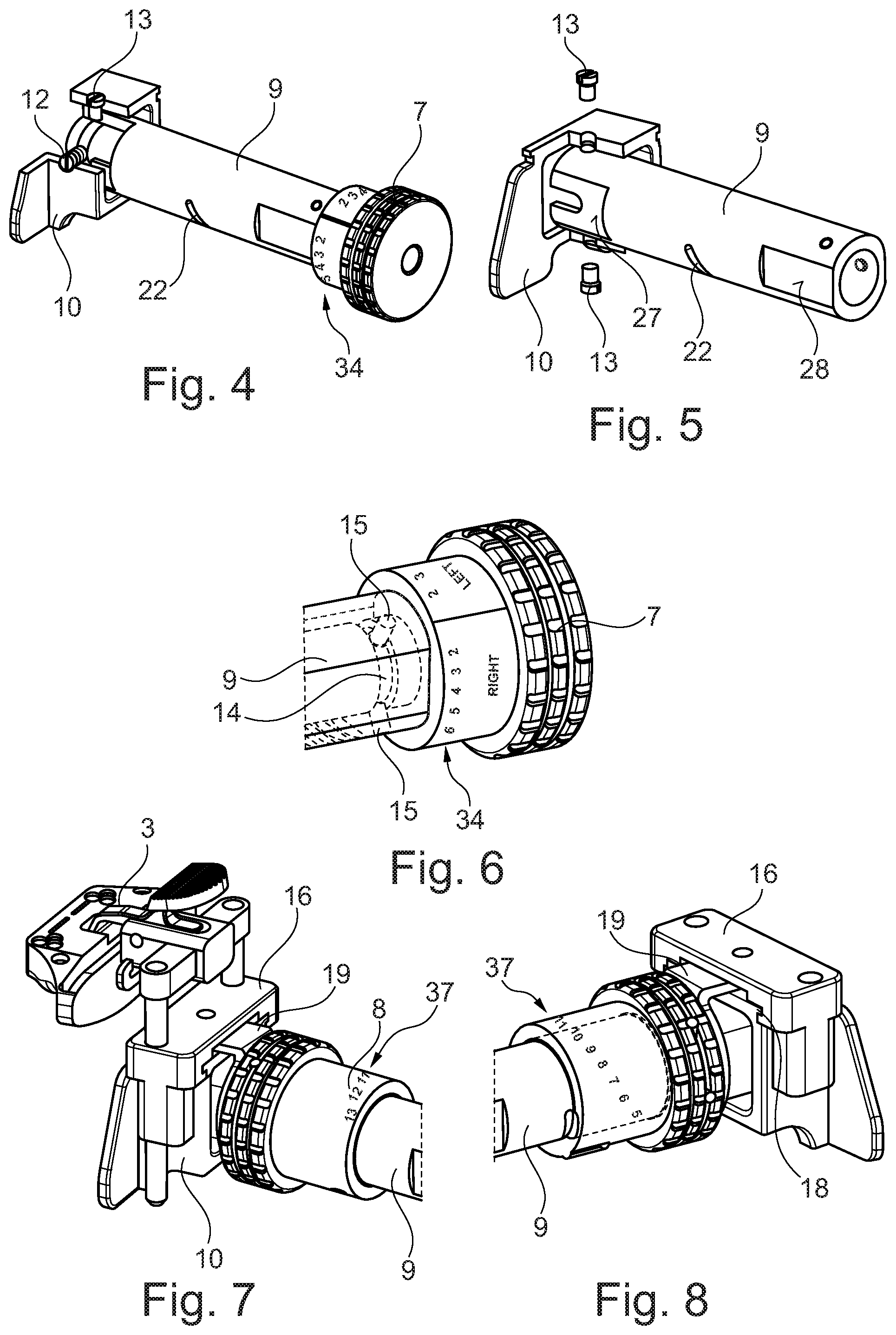 Patent US12303141 Figure 2 – Distal femur alignment system