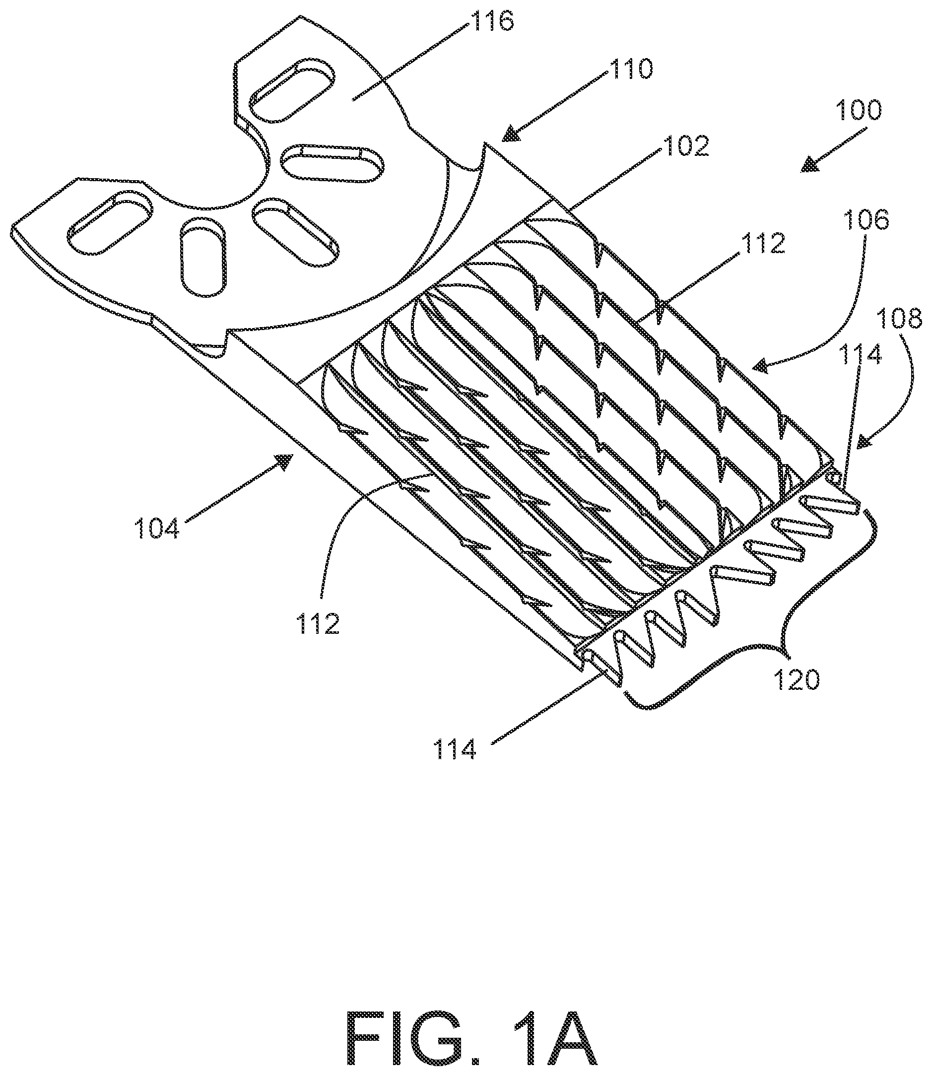 Patent US12303145 Figure 1 – Surgical instruments including a set of cutting blades for performing an osteotomy