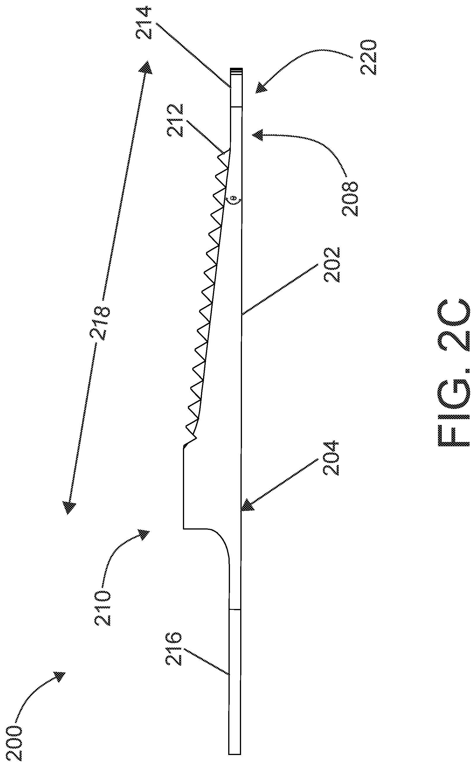 Patent US12303145 Figure 7 – Surgical instruments including a set of cutting blades for performing an osteotomy