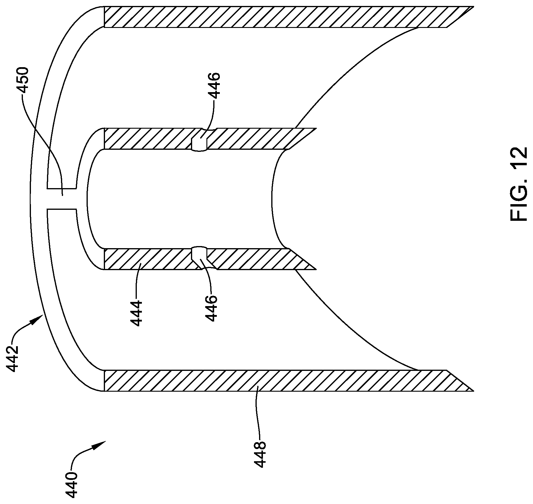 Patent US12303151 Figure 12 – Aspiration medical device