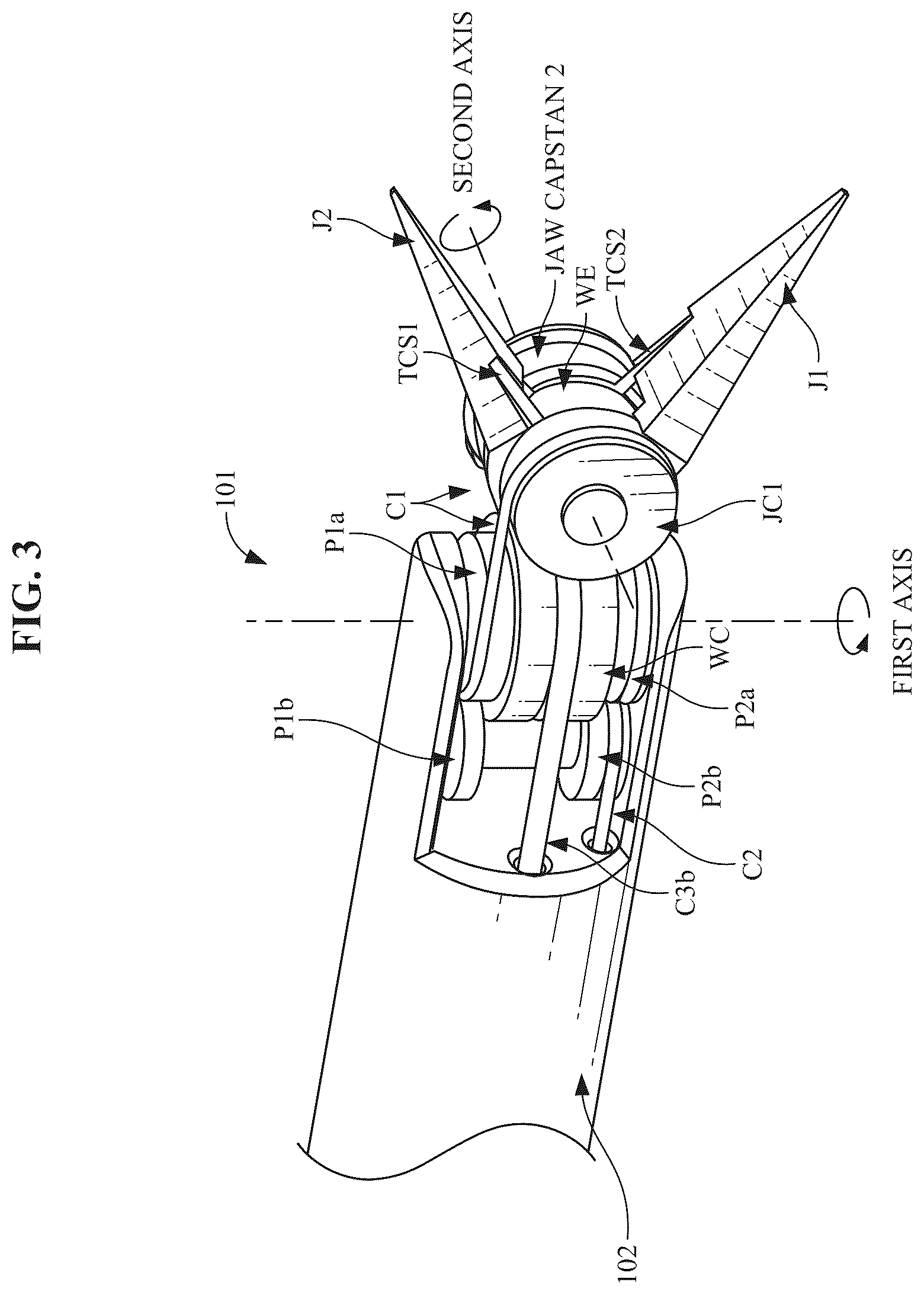 Patent US12303155 Figure 3 – Surgical tool, surgery support system, and surgical operating unit