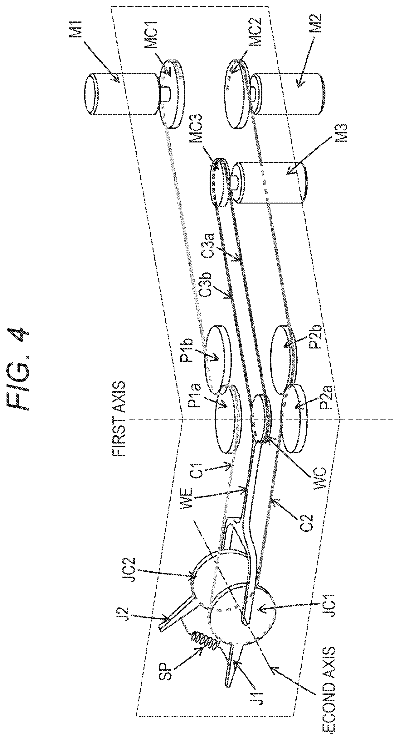 Patent US12303155 Figure 4 – Surgical tool, surgery support system, and surgical operating unit