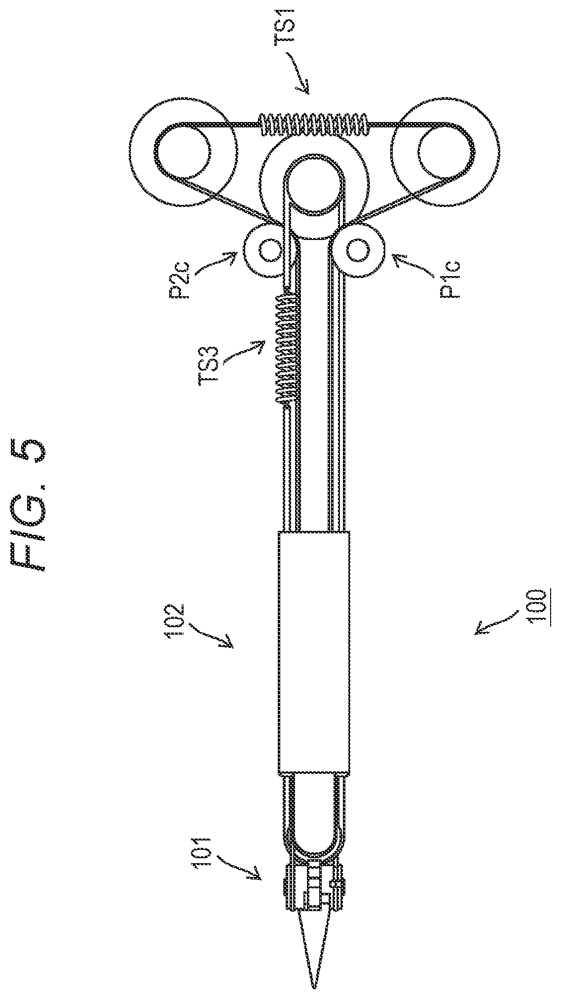 Patent US12303155 Figure 5 – Surgical tool, surgery support system, and surgical operating unit