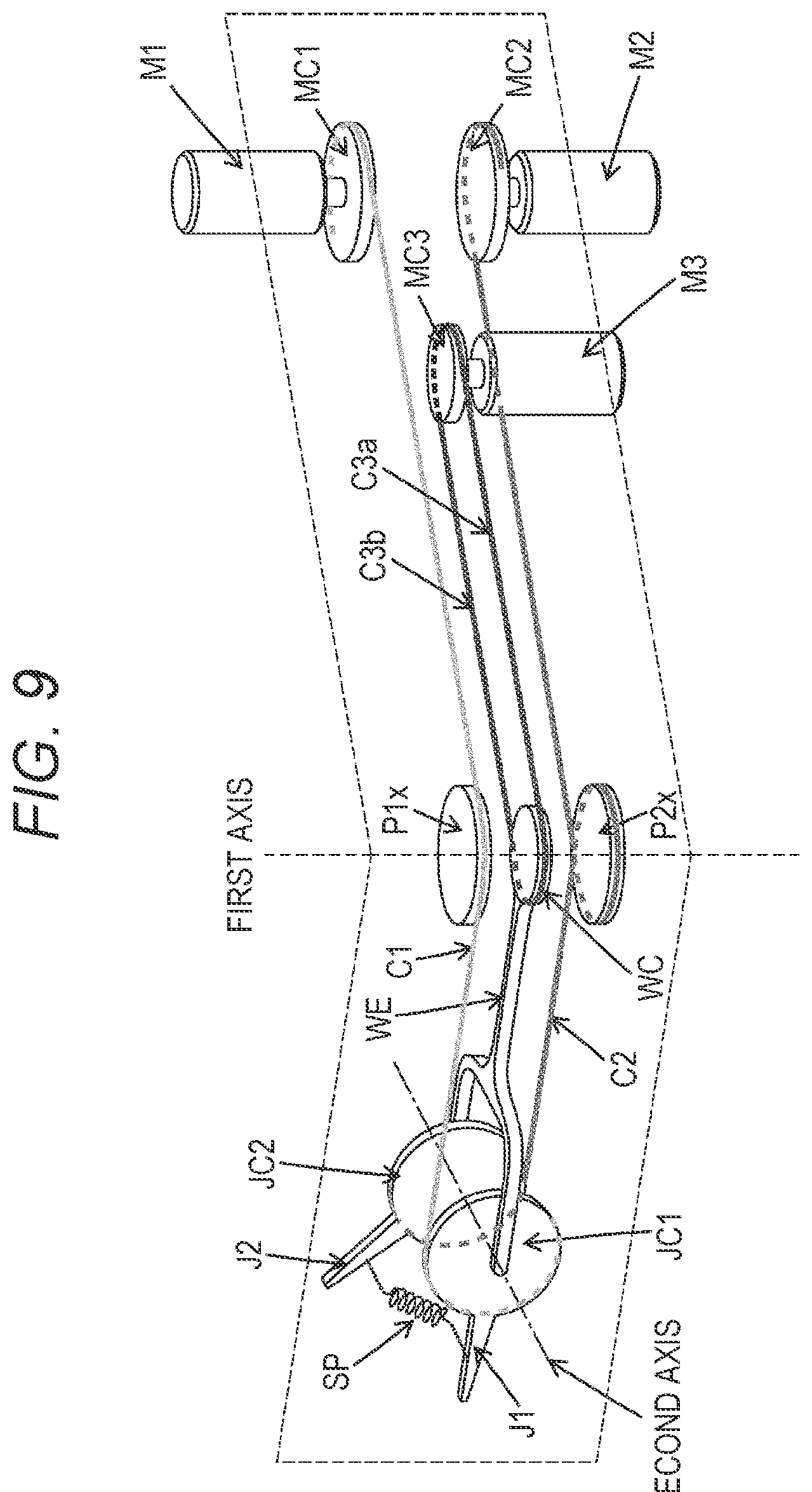 Patent US12303155 Figure 8 – Surgical tool, surgery support system, and surgical operating unit