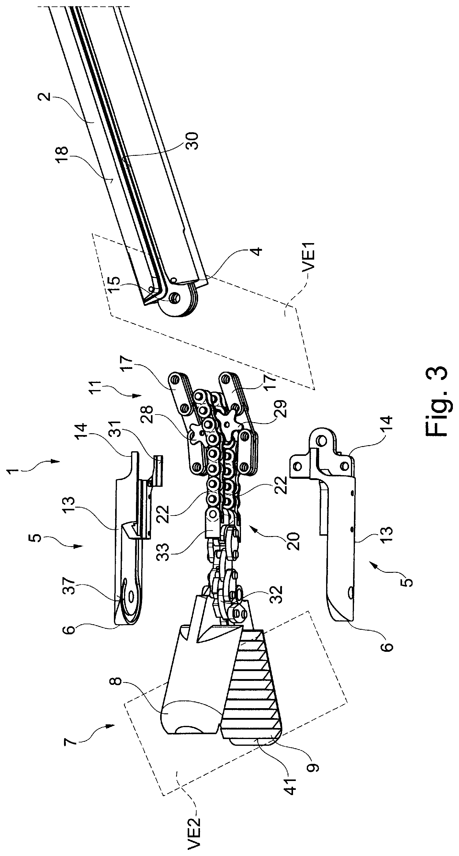 Patent US12303156 Figure 3 – Medical instrument