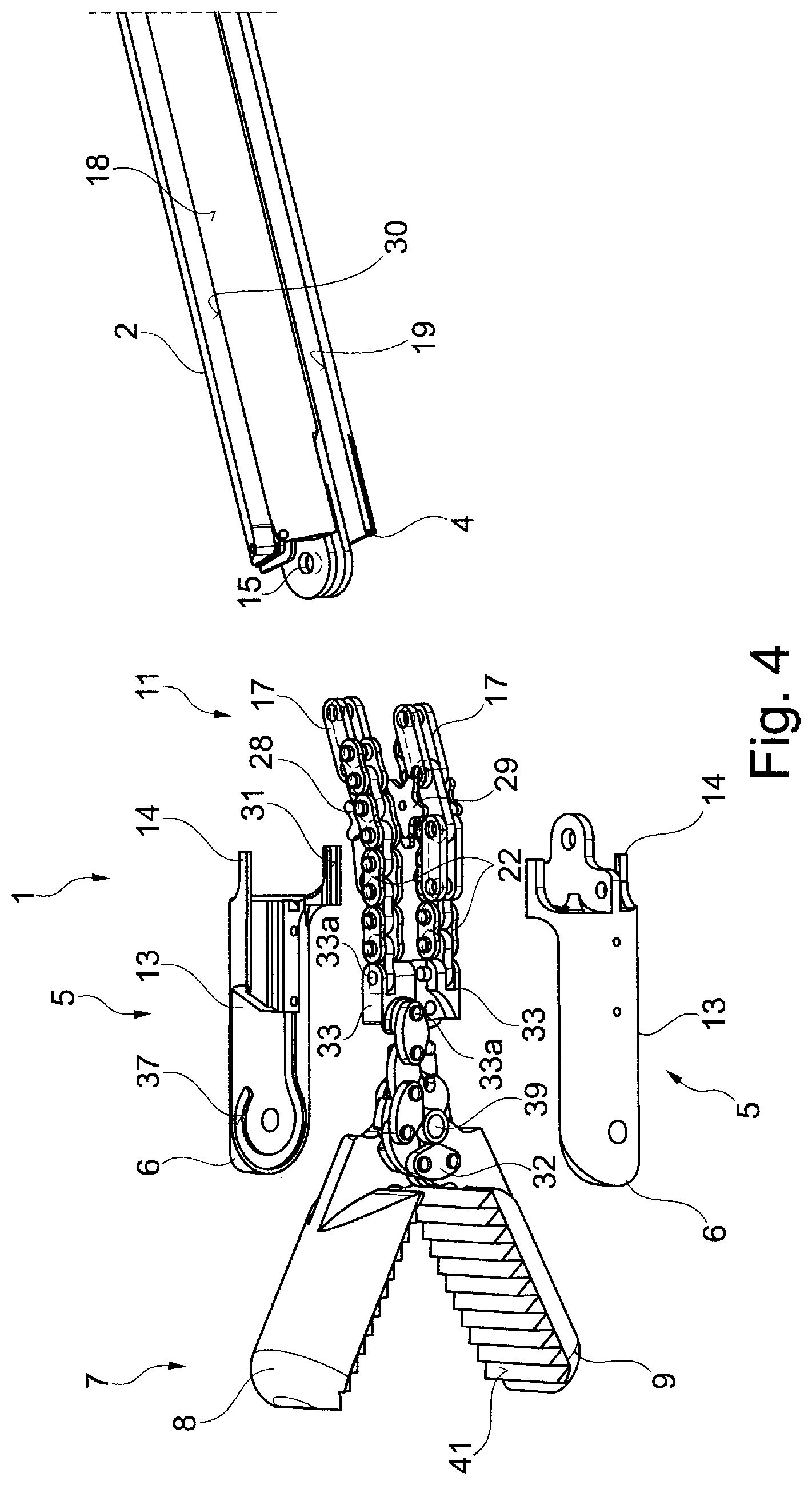 Patent US12303156 Figure 4 – Medical instrument