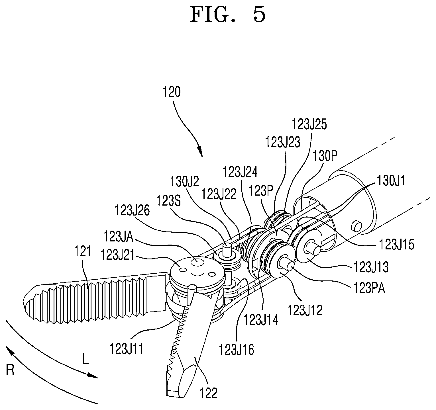 Patent US12303157 Figure 10 – Surgical instrument