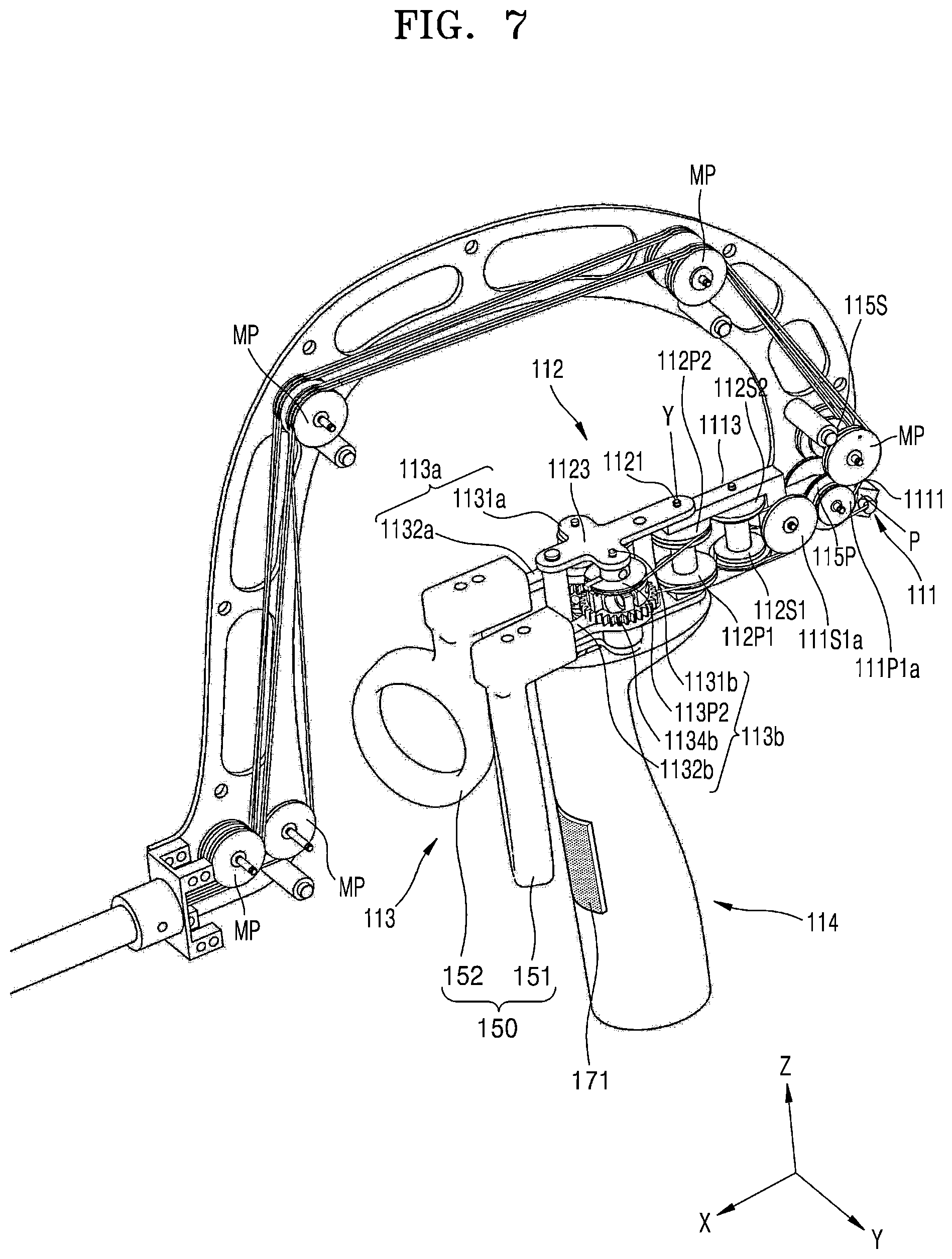 Patent US12303157 Figure 12 – Surgical instrument