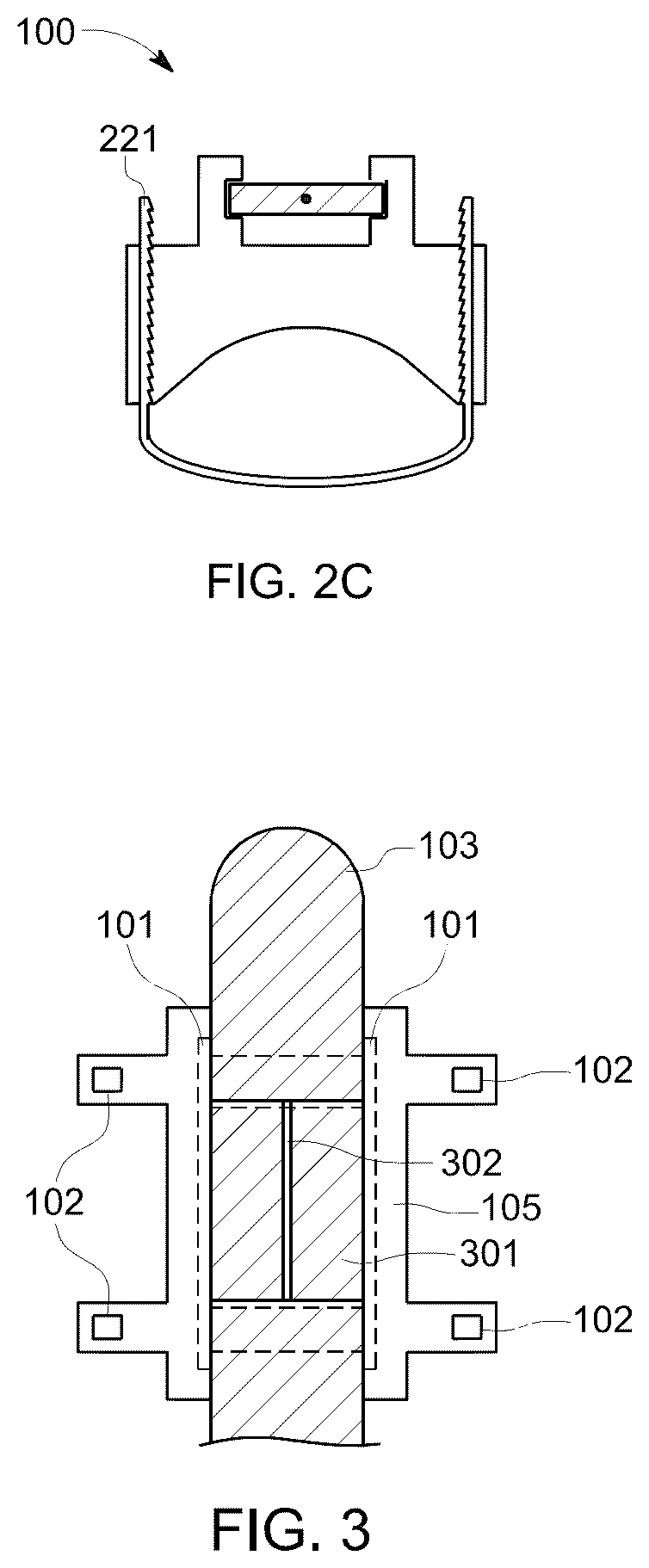 Patent US12303164 Figure 2 – Transperineal biopsy guide with mount, guide member, and displacement member displaceable within a gap of the guide member
