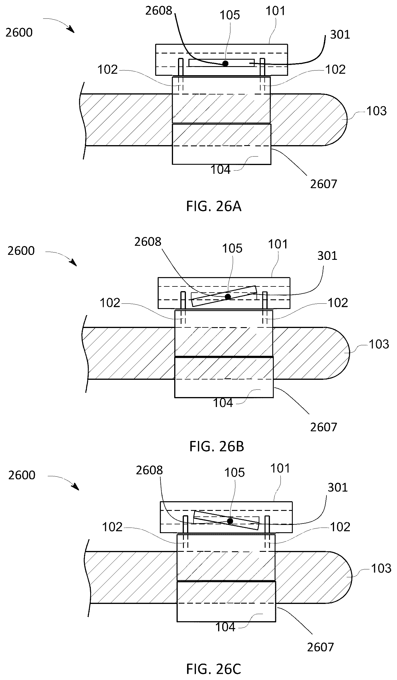 Patent US12303164 Figure 12 – Transperineal biopsy guide with mount, guide member, and displacement member displaceable within a gap of the guide member