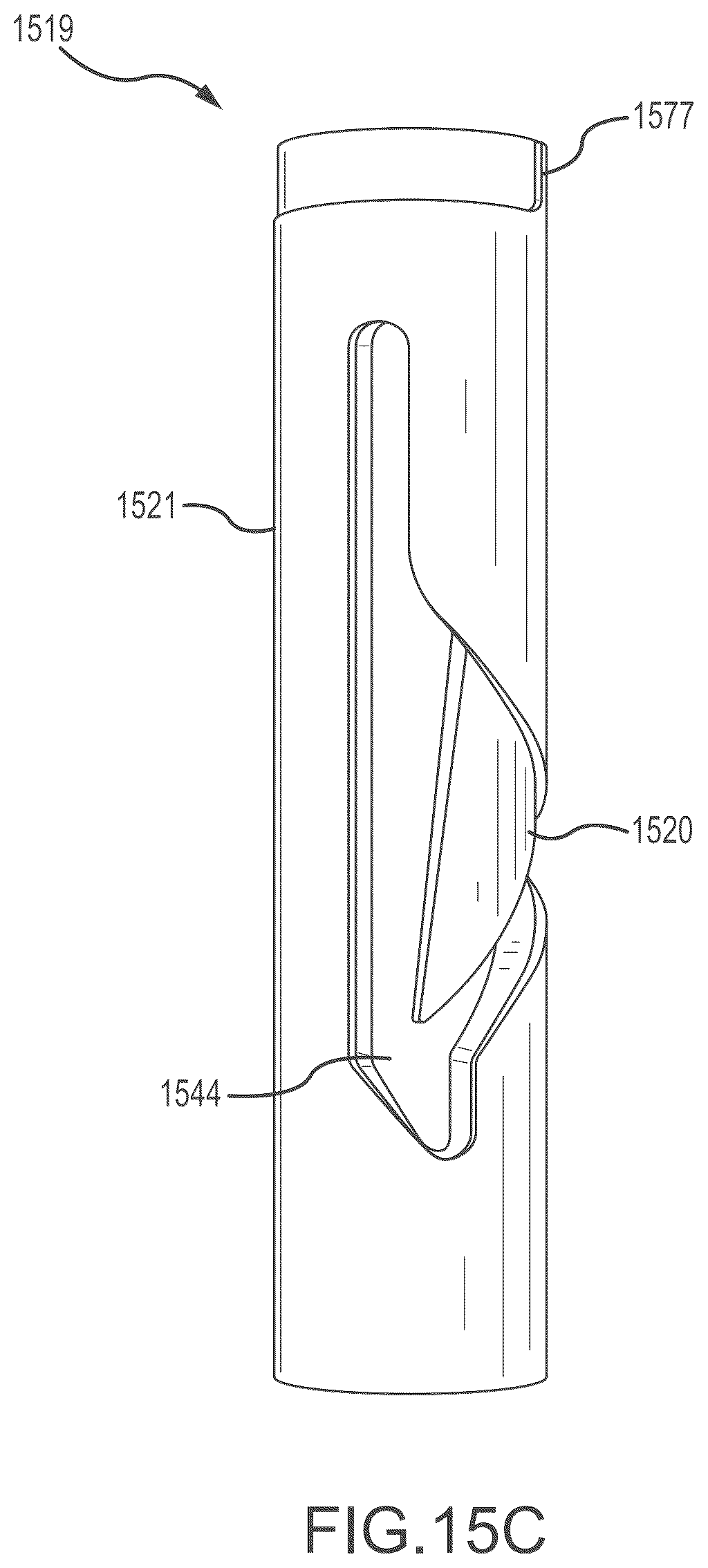 Patent US12303165 Figure 19 – Medical device for removing an implanted object using laser cut hypotubes