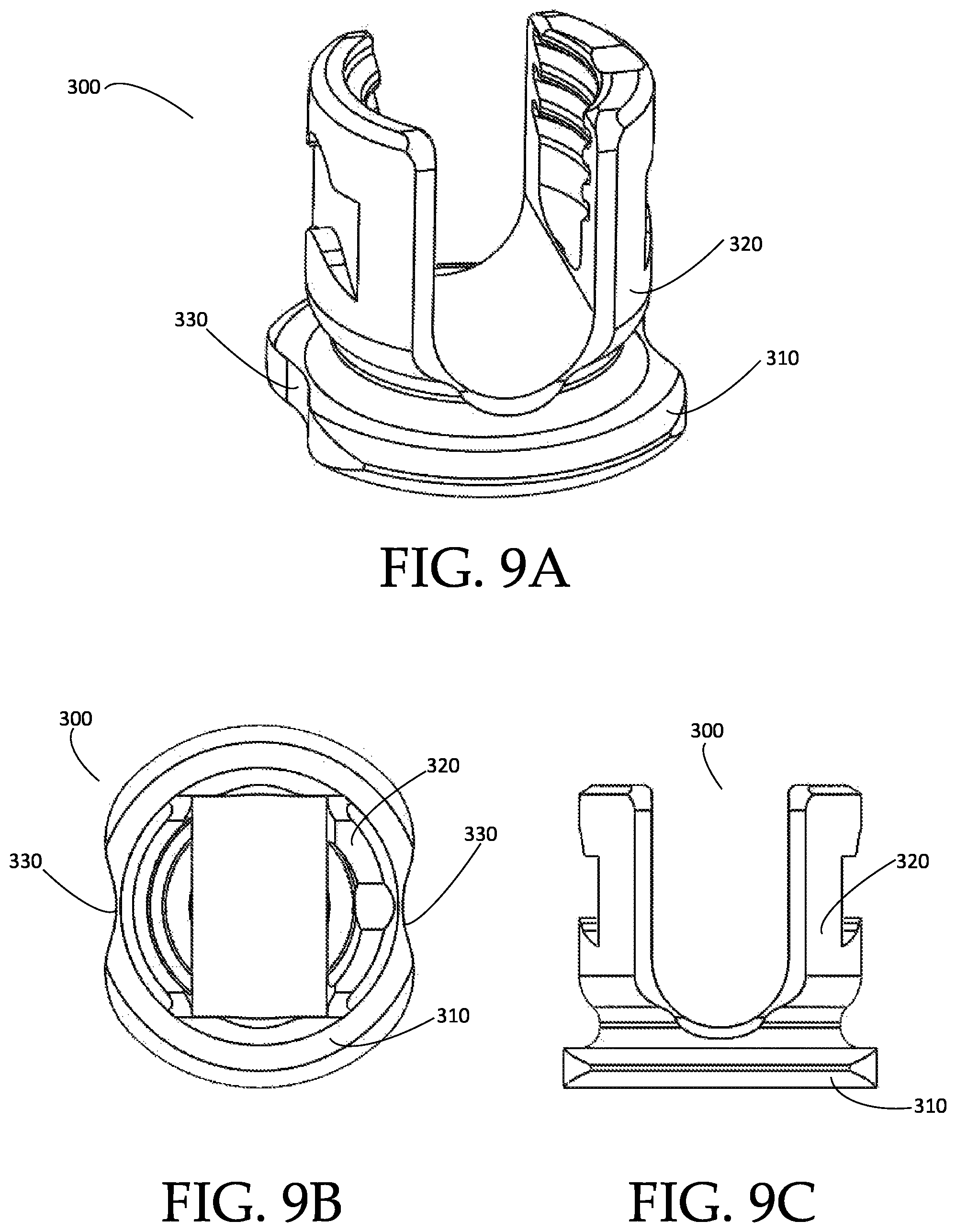 Patent US12303172 Figure 6 – Occipital plates and related methods