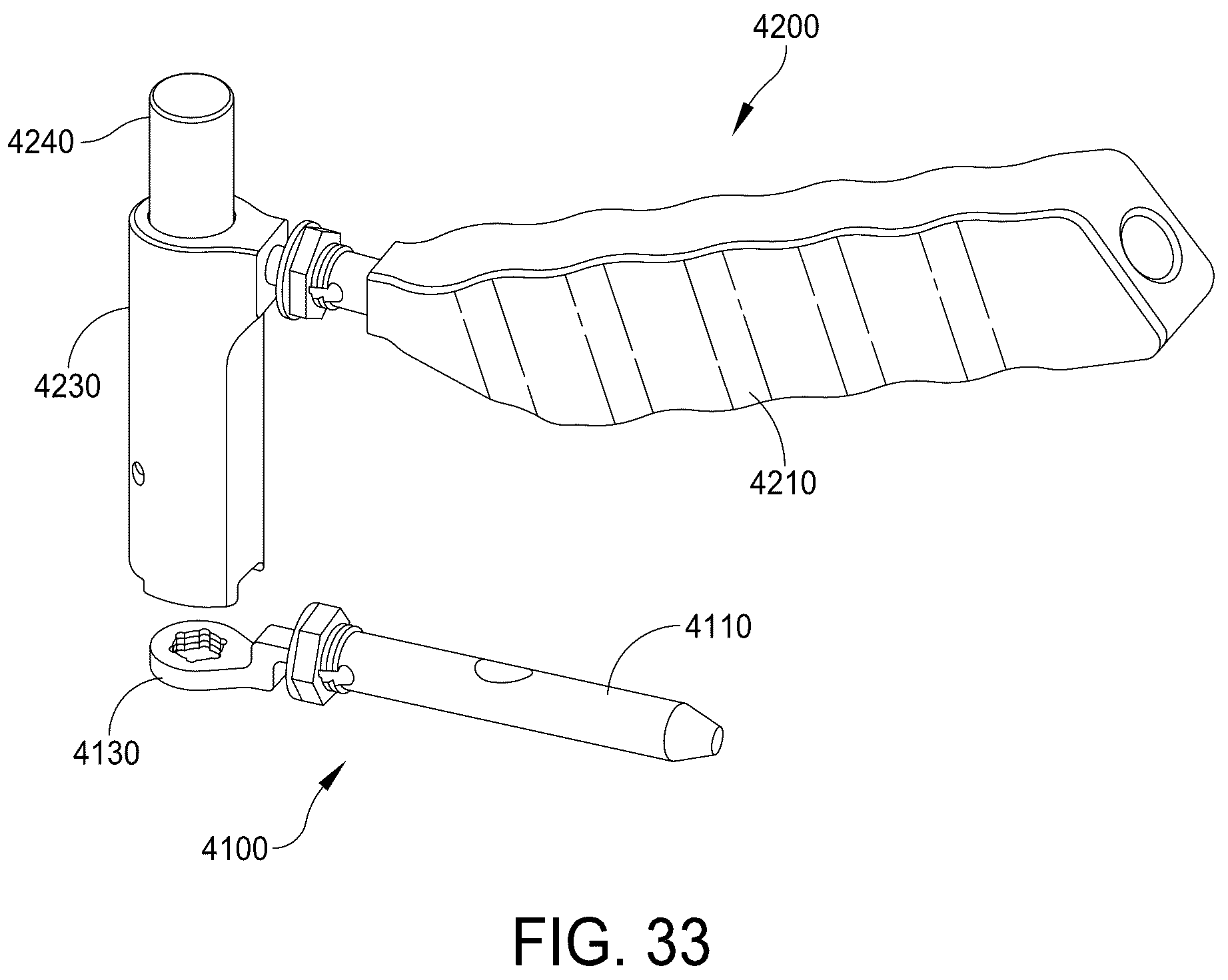 Patent US12303174 Figure 19 – Implant with intramedullary portion and variable angle extramedullary portion