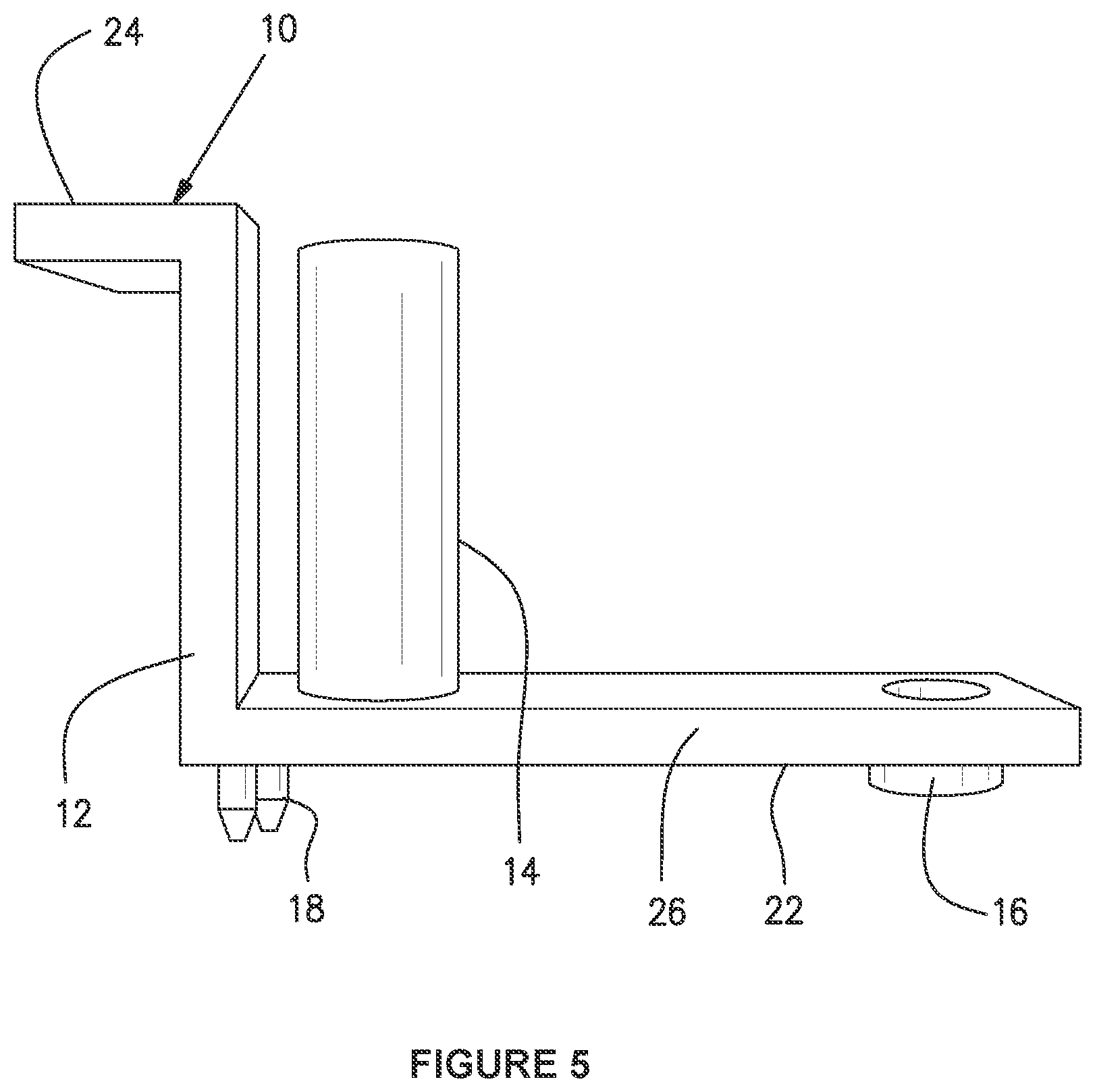 Patent US12303178 Figure 5 – Systems and methods for determining the cure of PMMA intraoperatively after implantation of an orthopedic device