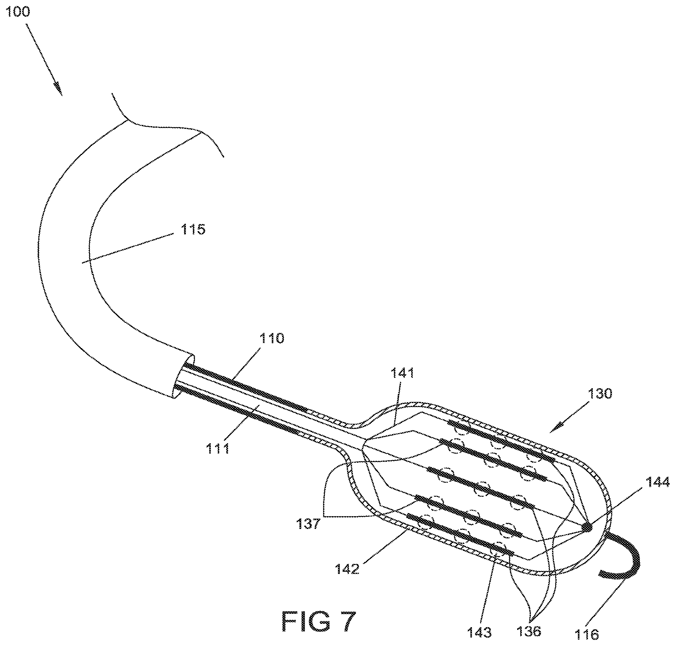 Patent US12303185 Figure 7 – Electrical energy ablation systems, devices and methods for the treatment of tissue